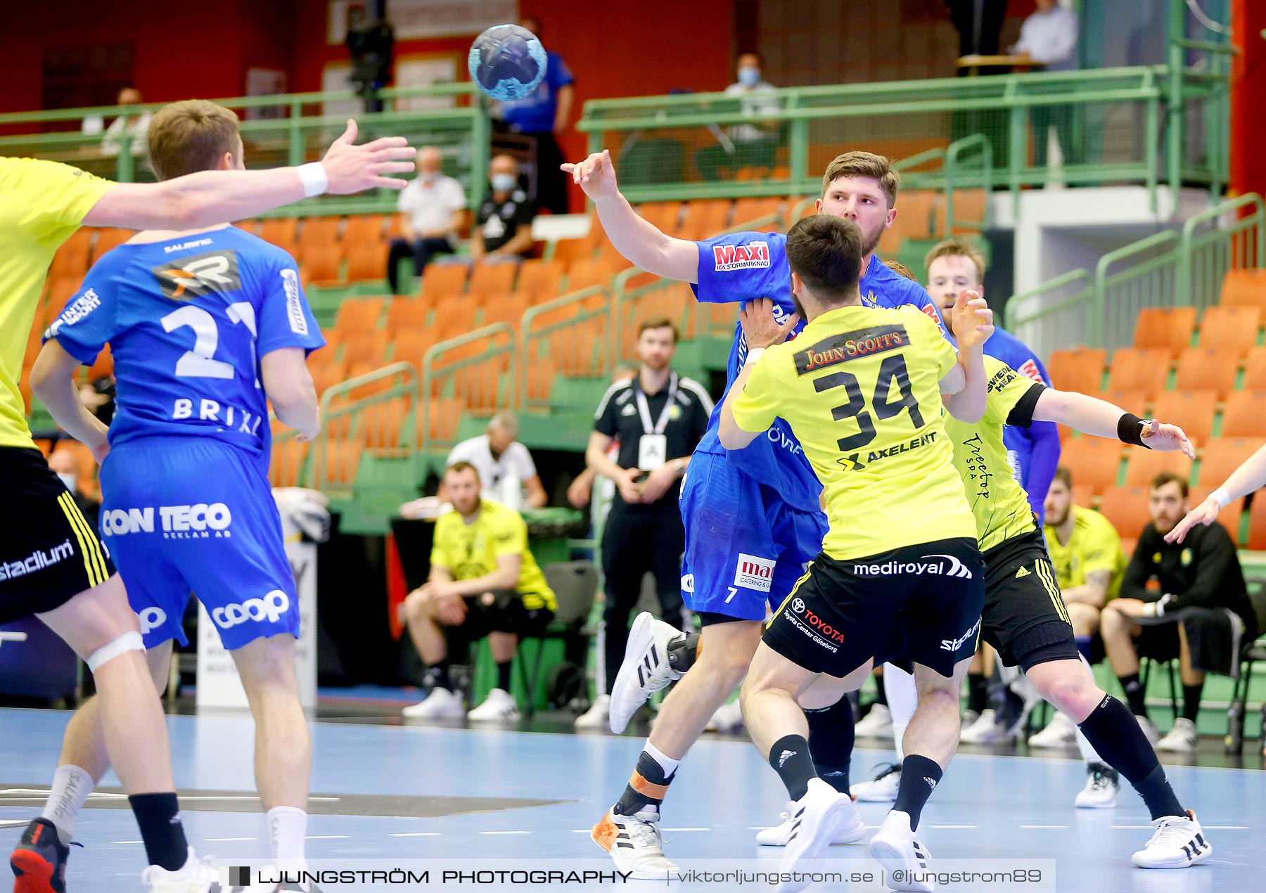 IFK Skövde HK-IK Sävehof SM-FINAL 2 22-32,herr,Arena Skövde,Skövde,Sverige,Handboll,,2021,260966