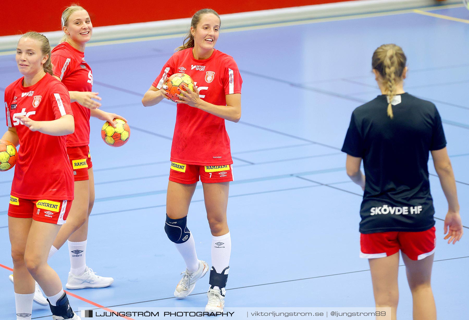 Träningsmatch Skövde HF-IF Hallby HK 38-32,dam,Skövde Idrottshall,Skövde,Sverige,Handboll,,2021,263667