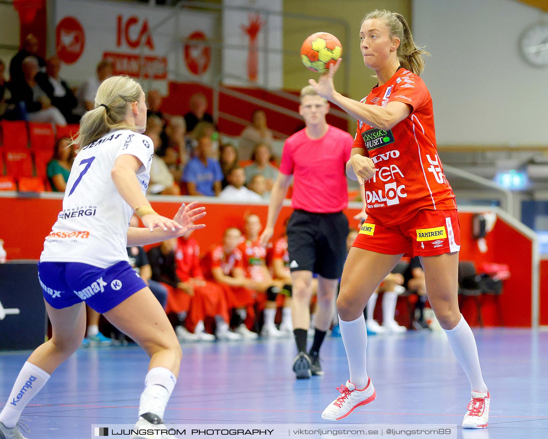 Träningsmatch Skövde HF-IF Hallby HK 38-32,dam,Skövde Idrottshall,Skövde,Sverige,Handboll,,2021,263720