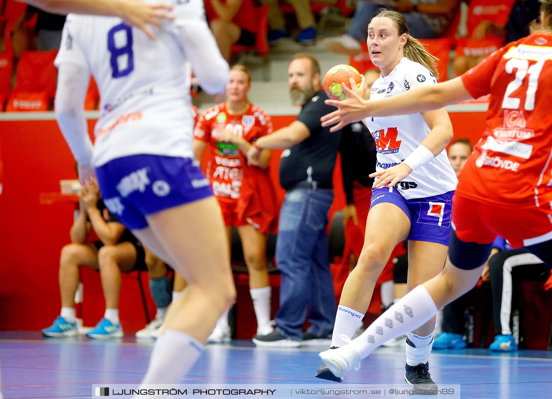 Träningsmatch Skövde HF-IF Hallby HK 38-32,dam,Skövde Idrottshall,Skövde,Sverige,Handboll,,2021,263833