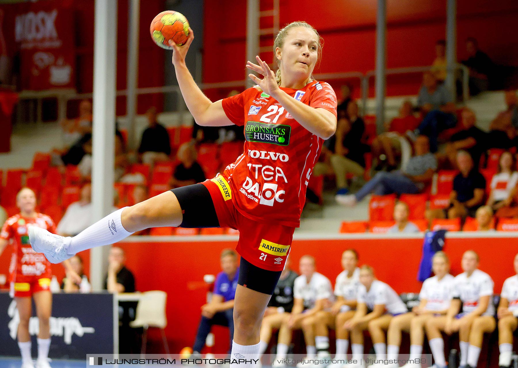 Träningsmatch Skövde HF-IF Hallby HK 38-32,dam,Skövde Idrottshall,Skövde,Sverige,Handboll,,2021,263867