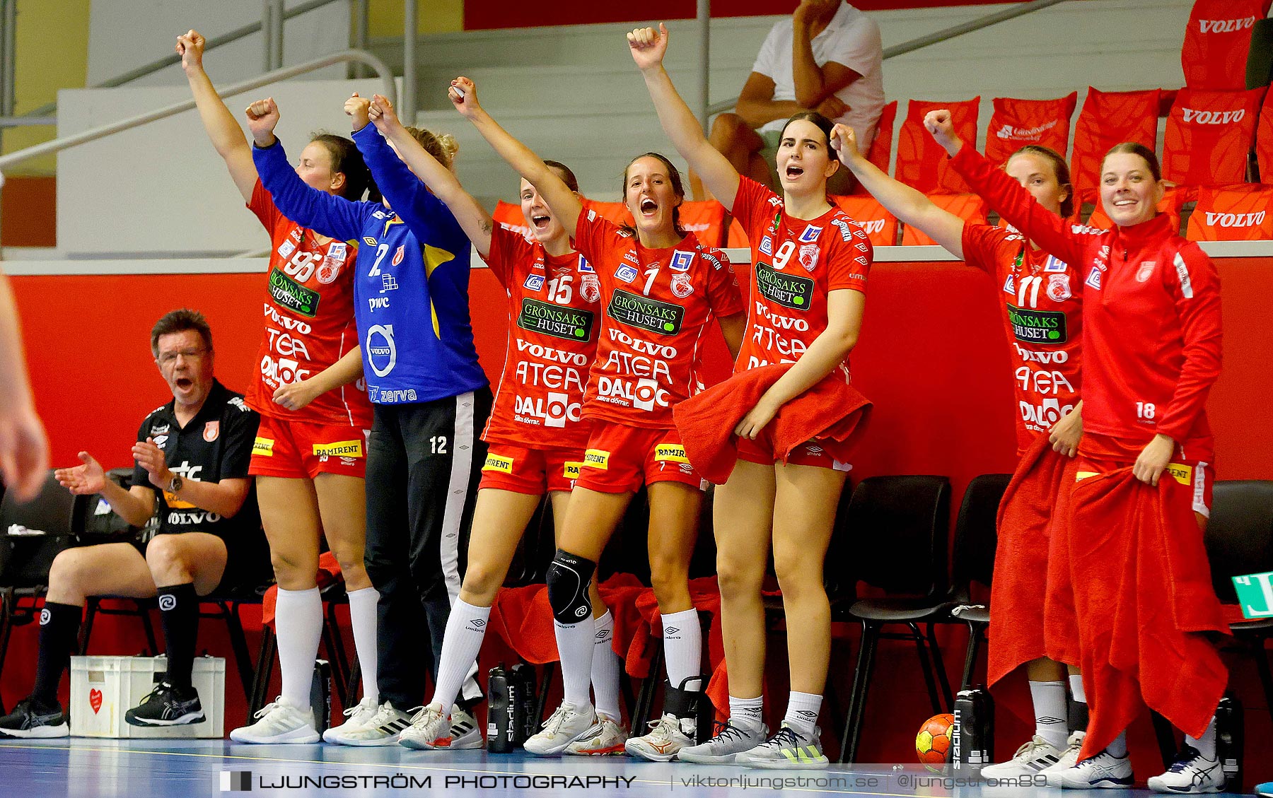 Träningsmatch Skövde HF-IF Hallby HK 38-32,dam,Skövde Idrottshall,Skövde,Sverige,Handboll,,2021,263874