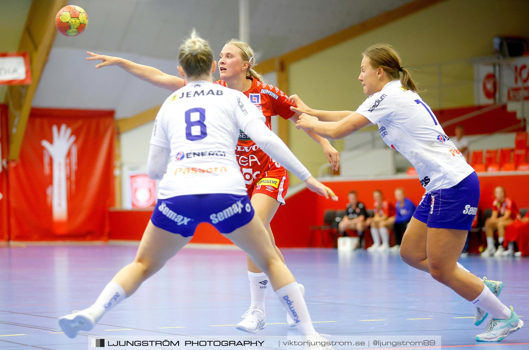 Träningsmatch Skövde HF-IF Hallby HK 38-32,dam,Skövde Idrottshall,Skövde,Sverige,Handboll,,2021,263883