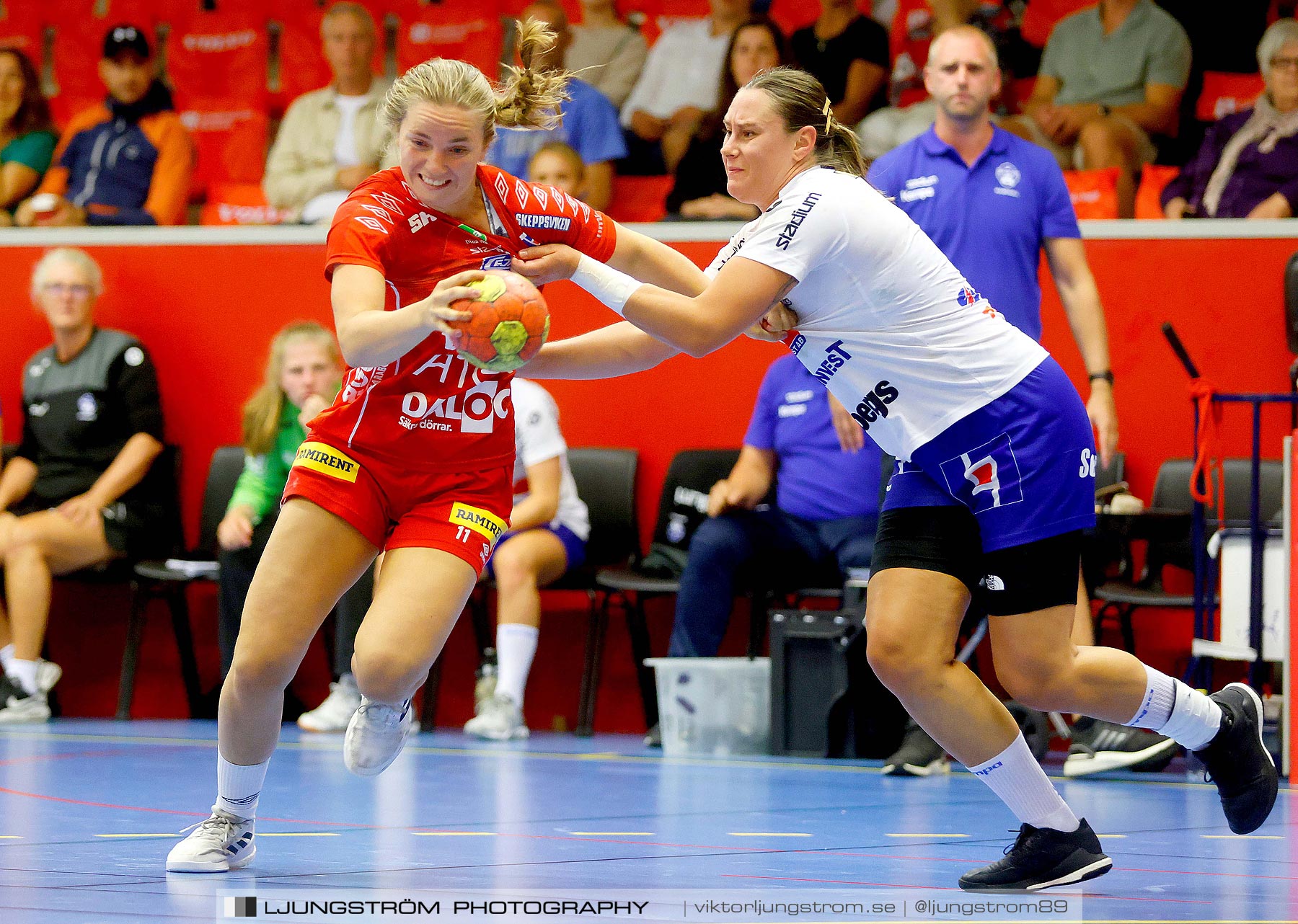 Träningsmatch Skövde HF-IF Hallby HK 38-32,dam,Skövde Idrottshall,Skövde,Sverige,Handboll,,2021,263896