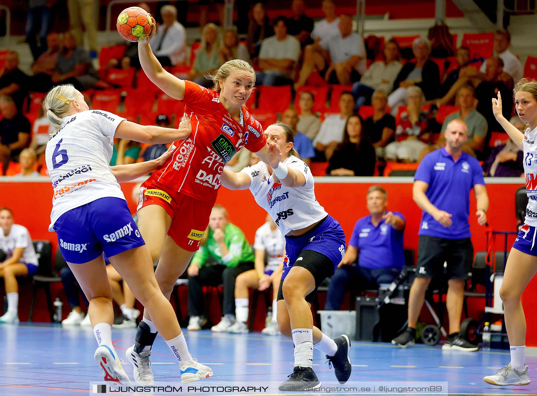 Träningsmatch Skövde HF-IF Hallby HK 38-32,dam,Skövde Idrottshall,Skövde,Sverige,Handboll,,2021,263898