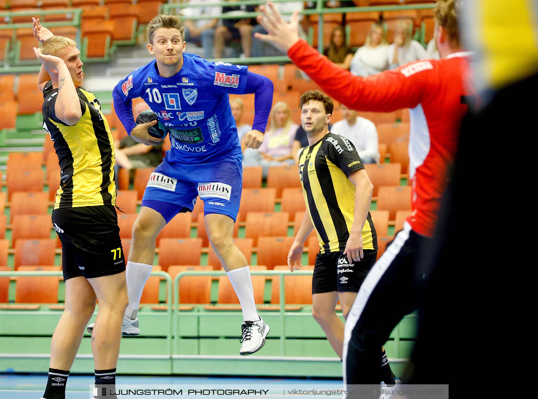 Försäsongsturnering IFK Skövde HK-Hammarby IF HF 30-23,herr,Arena Skövde,Skövde,Sverige,Handboll,,2021,263977