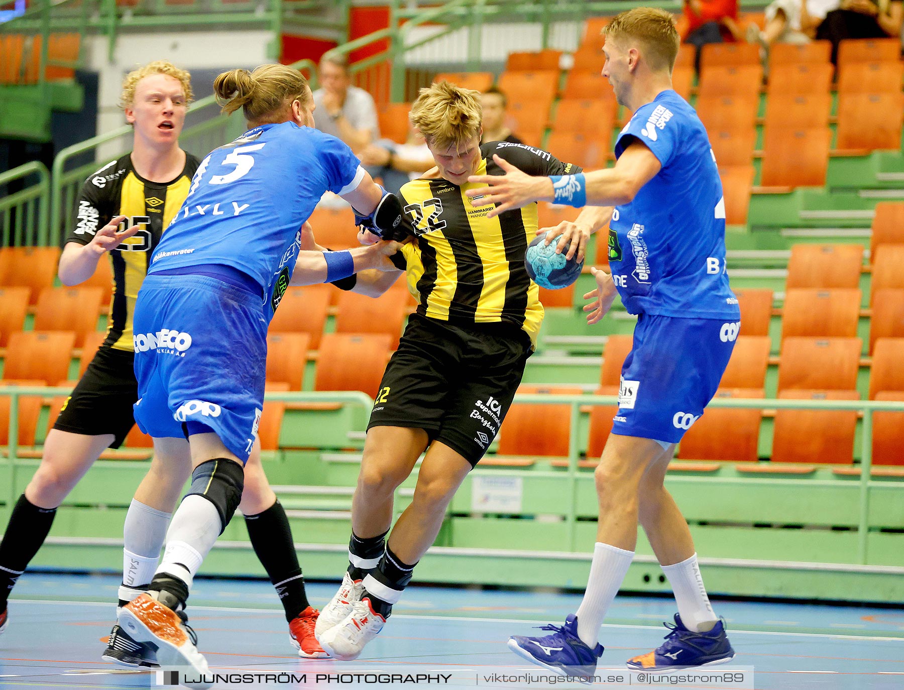 Försäsongsturnering IFK Skövde HK-Hammarby IF HF 30-23,herr,Arena Skövde,Skövde,Sverige,Handboll,,2021,264078