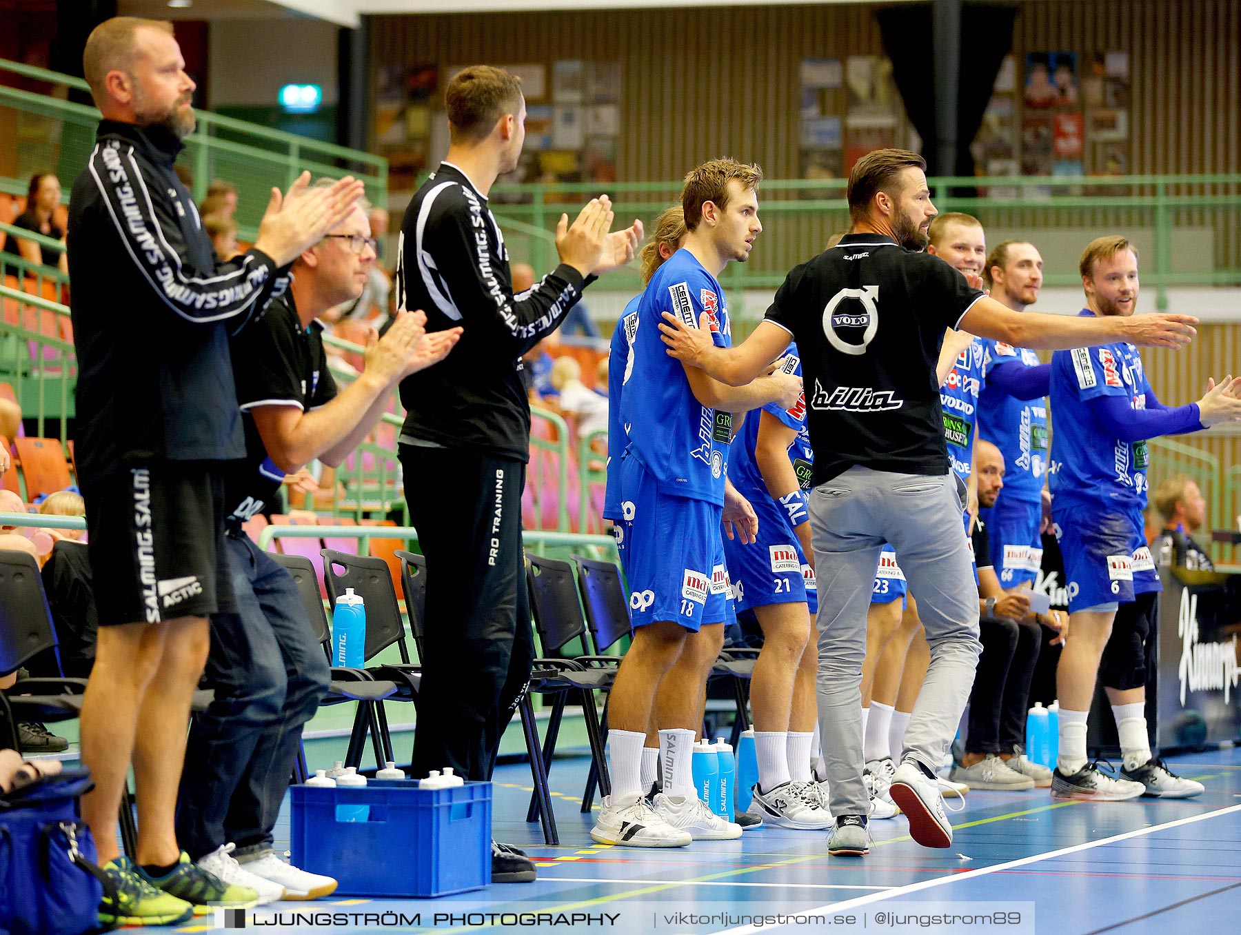 Försäsongsturnering IFK Skövde HK-Hammarby IF HF 30-23,herr,Arena Skövde,Skövde,Sverige,Handboll,,2021,264090