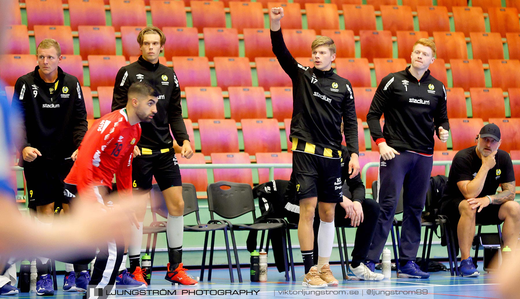 Försäsongsturnering IFK Skövde HK-Hammarby IF HF 30-23,herr,Arena Skövde,Skövde,Sverige,Handboll,,2021,264119