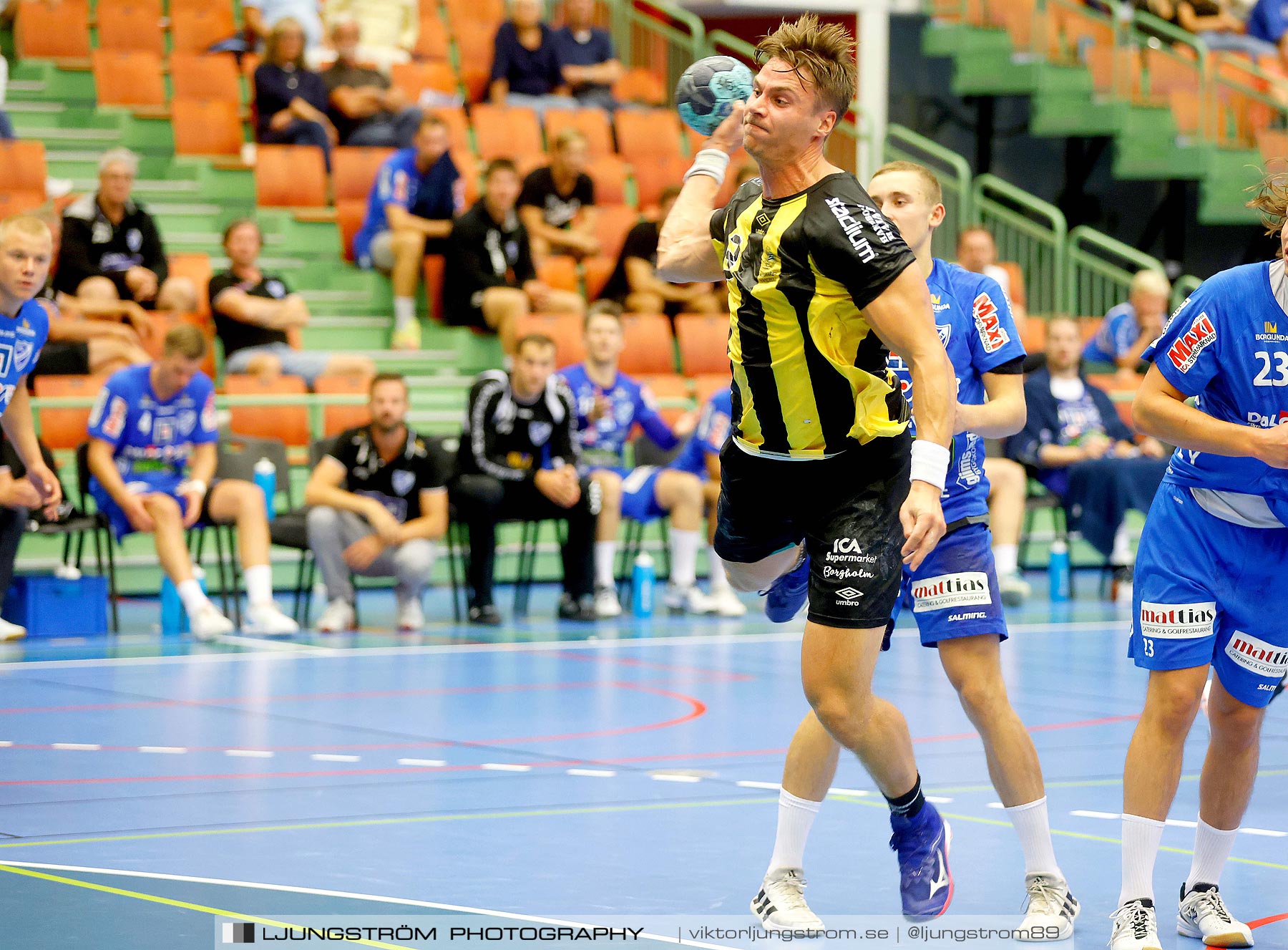 Försäsongsturnering IFK Skövde HK-Hammarby IF HF 30-23,herr,Arena Skövde,Skövde,Sverige,Handboll,,2021,264153