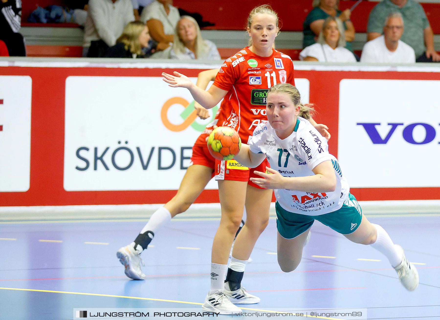 Annliz Cup Superelit Skövde HF-Skuru IK 29-34,dam,Skövde Idrottshall,Skövde,Sverige,Handboll,,2021,264293