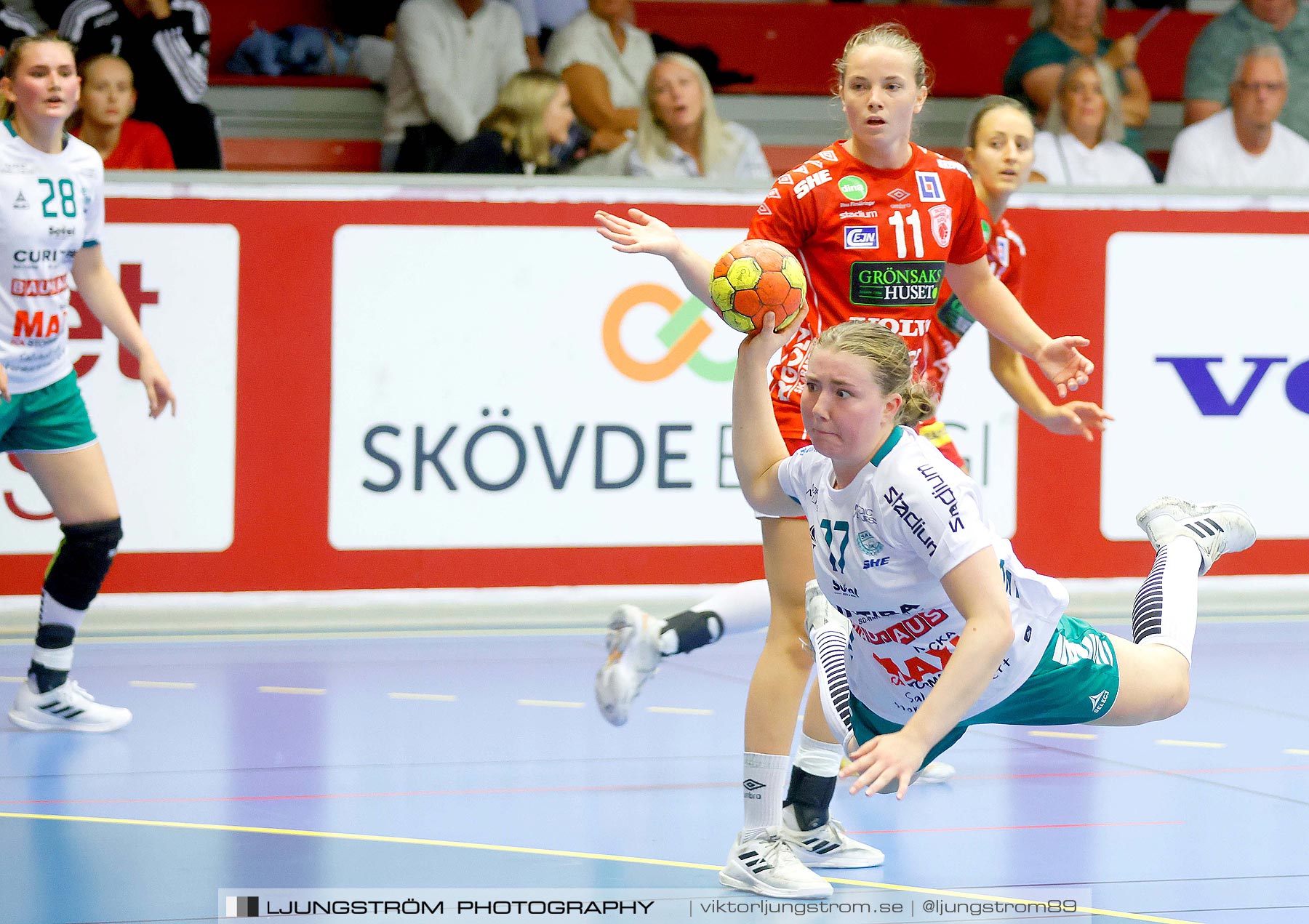 Annliz Cup Superelit Skövde HF-Skuru IK 29-34,dam,Skövde Idrottshall,Skövde,Sverige,Handboll,,2021,264294