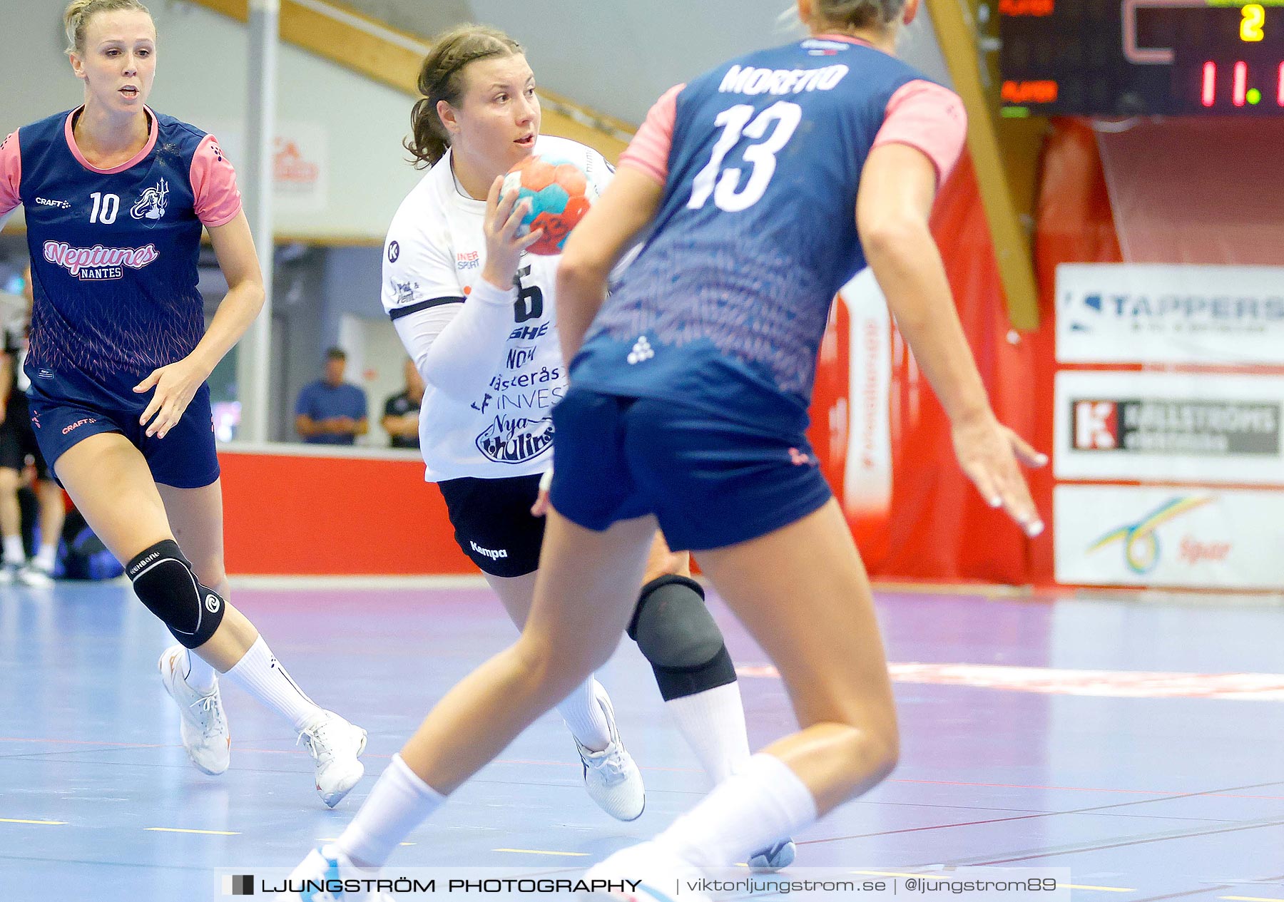 Annliz Cup Superelit Neptunes de Nantes-VästeråsIrsta HF 35-39,dam,Skövde Idrottshall,Skövde,Sverige,Handboll,,2021,264447