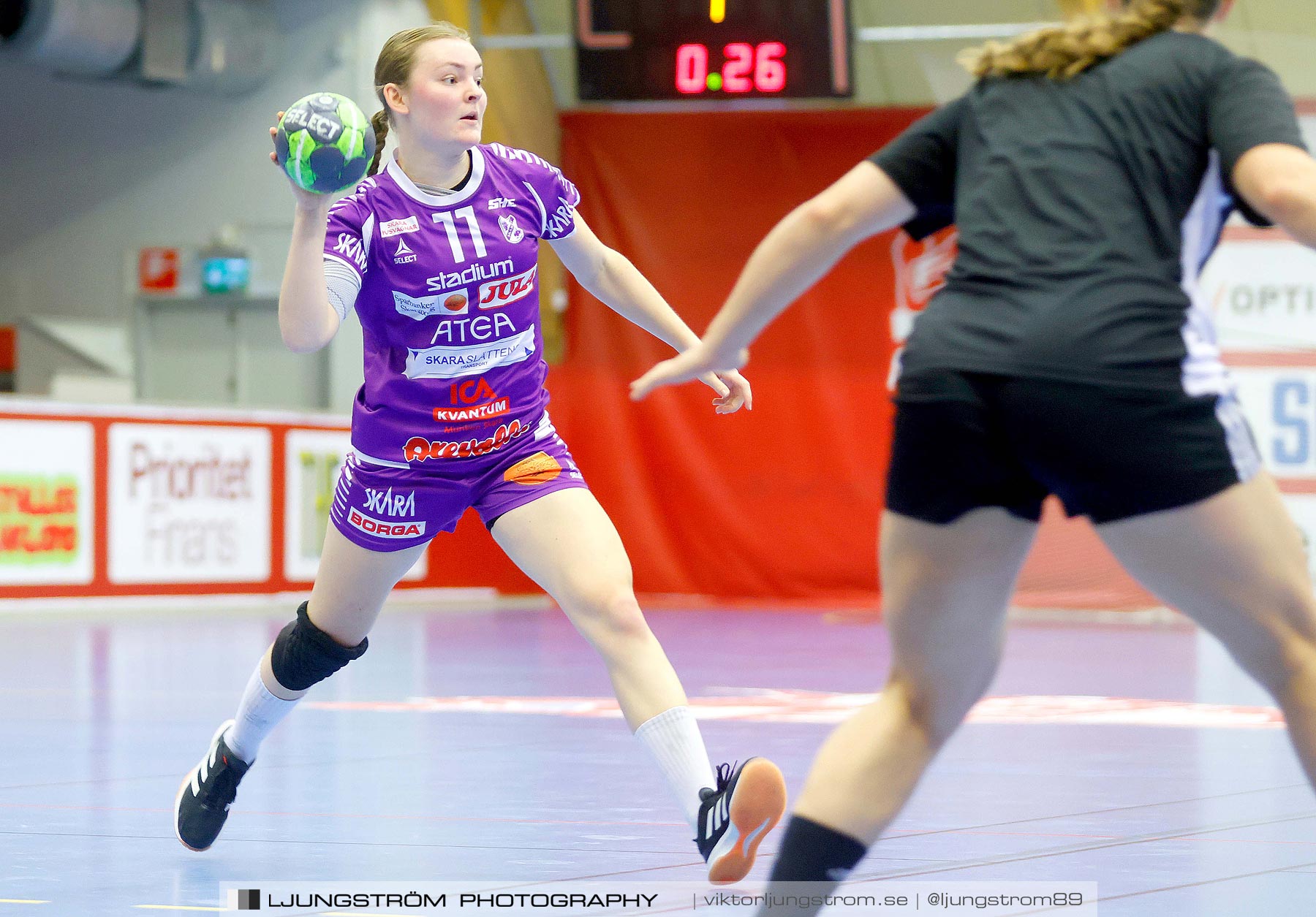 Annliz Cup Superelit Skara HF-Ajax København 11-16,dam,Skövde Idrottshall,Skövde,Sverige,Handboll,,2021,264512