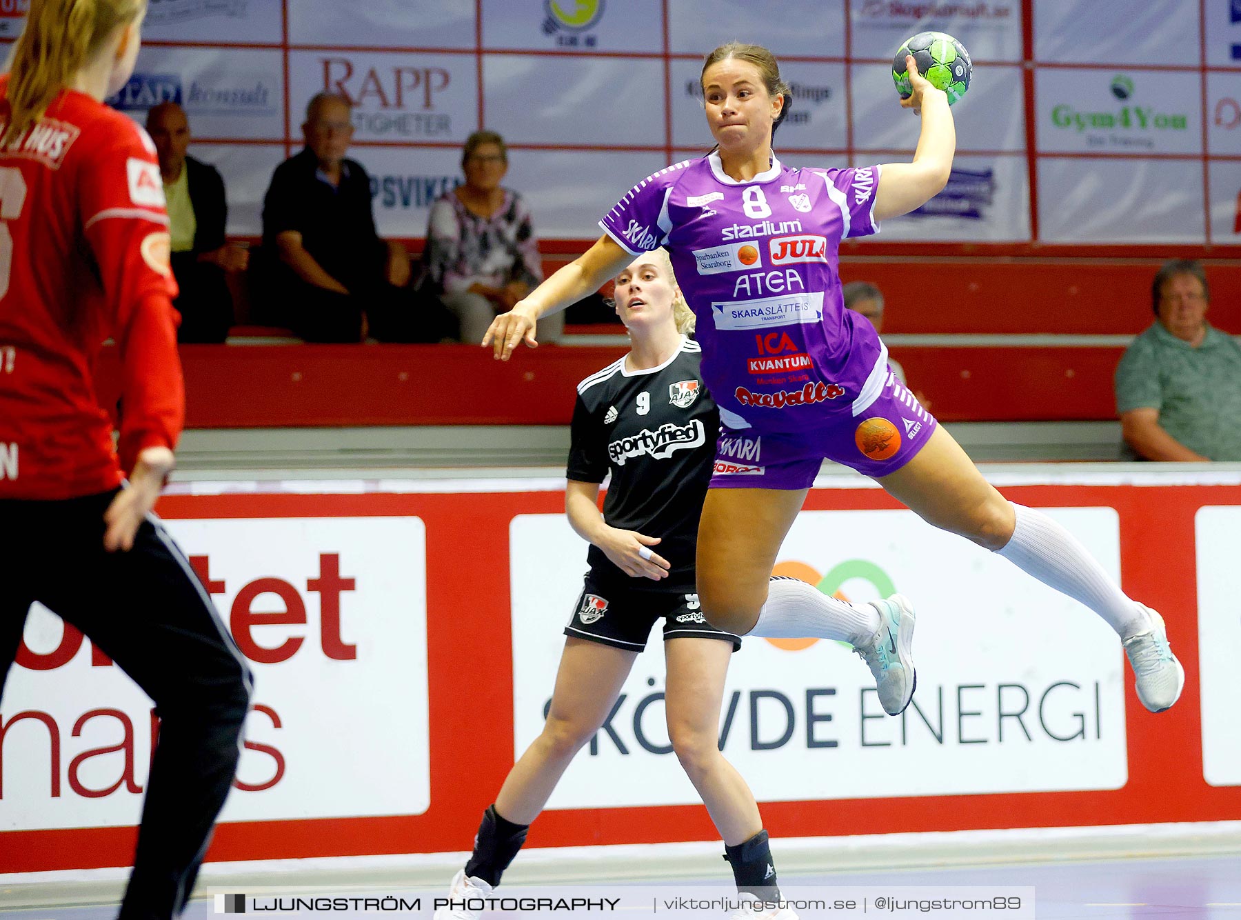 Annliz Cup Superelit Skara HF-Ajax København 11-16,dam,Skövde Idrottshall,Skövde,Sverige,Handboll,,2021,264524