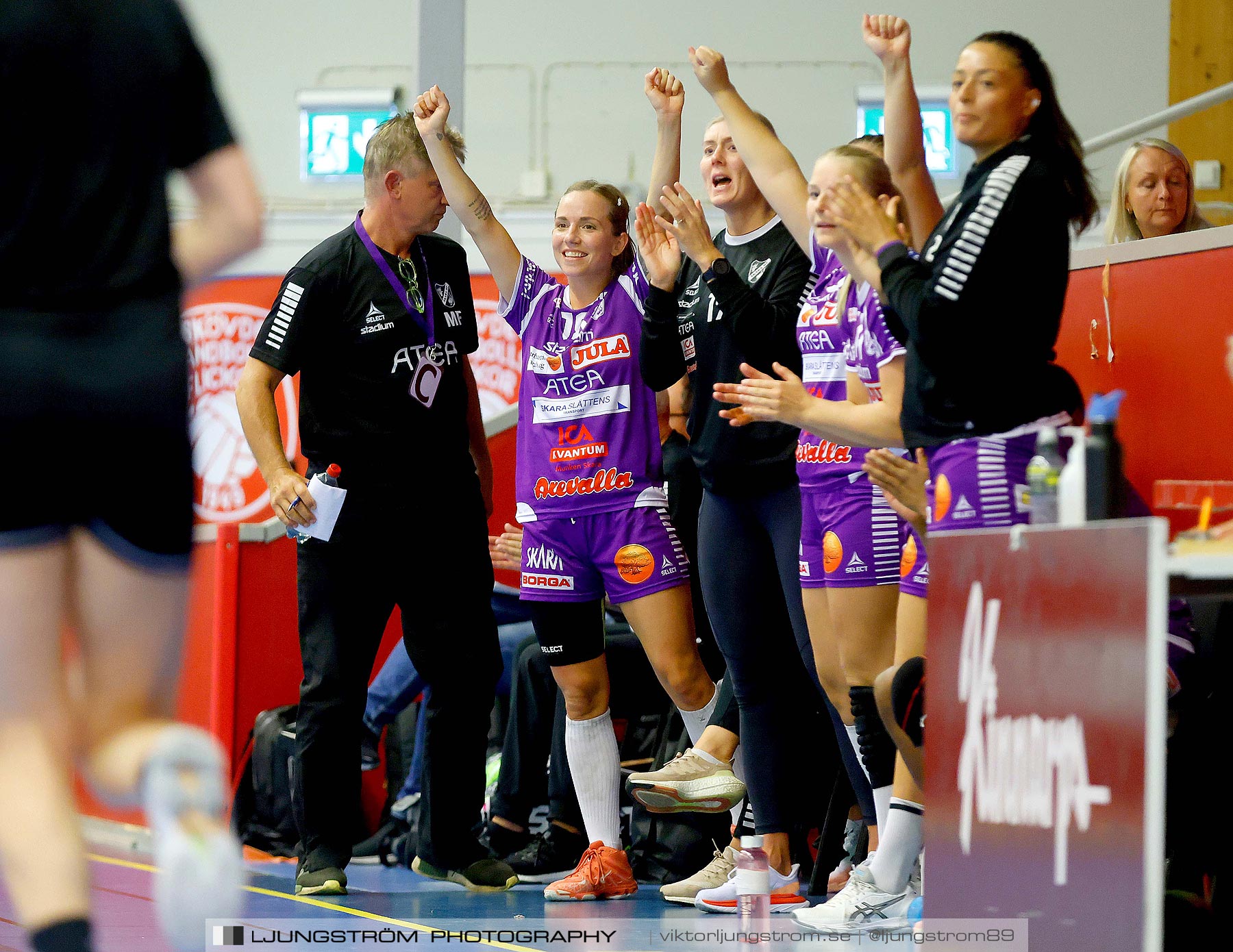 Annliz Cup Superelit Skara HF-Ajax København 11-16,dam,Skövde Idrottshall,Skövde,Sverige,Handboll,,2021,264558