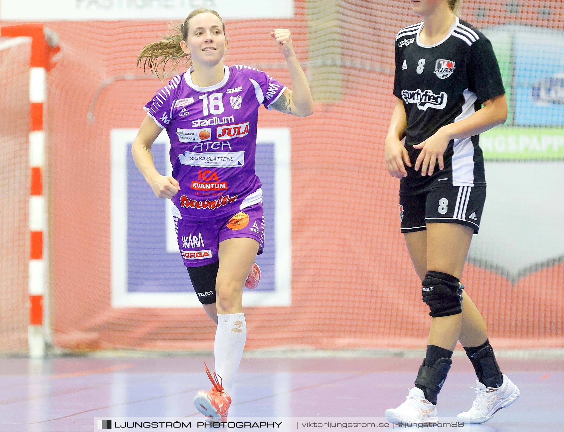 Annliz Cup Superelit Skara HF-Ajax København 11-16,dam,Skövde Idrottshall,Skövde,Sverige,Handboll,,2021,264599