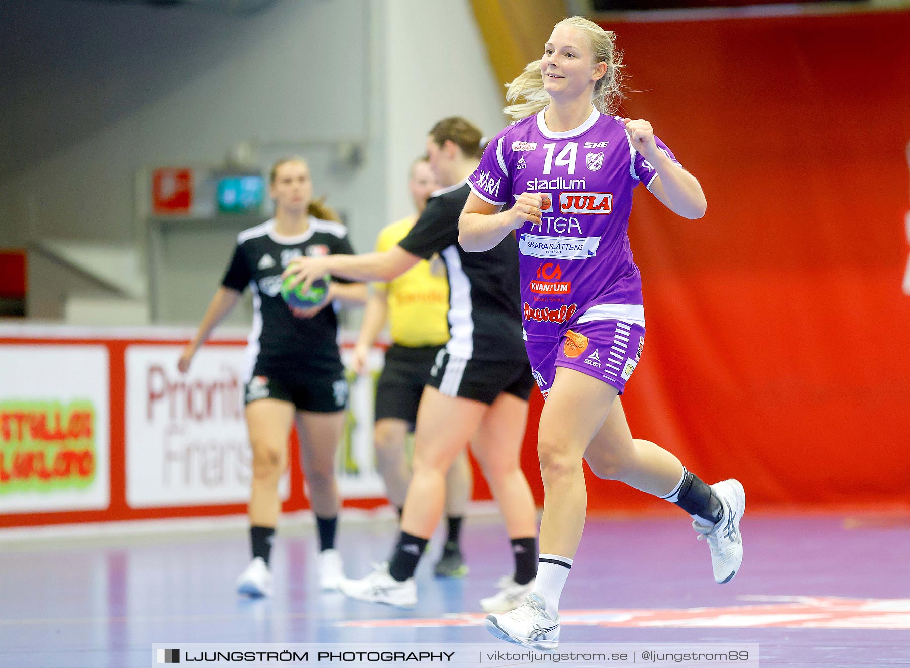 Annliz Cup Superelit Skara HF-Ajax København 11-16,dam,Skövde Idrottshall,Skövde,Sverige,Handboll,,2021,264601