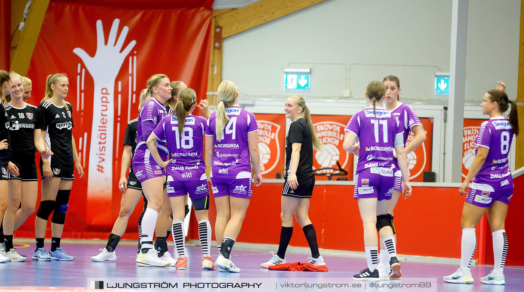 Annliz Cup Superelit Skara HF-Ajax København 11-16,dam,Skövde Idrottshall,Skövde,Sverige,Handboll,,2021,264611