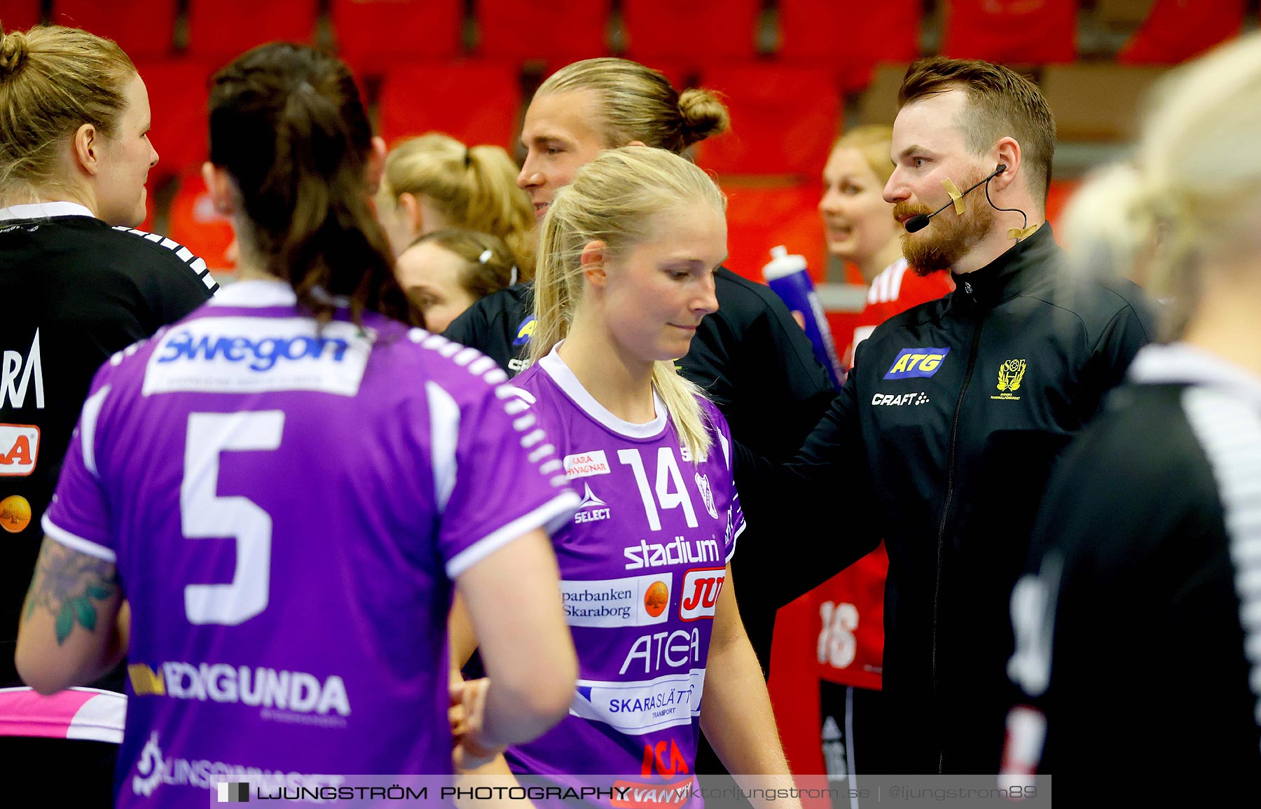 Annliz Cup Superelit Skara HF-Ajax København 11-16,dam,Skövde Idrottshall,Skövde,Sverige,Handboll,,2021,264631