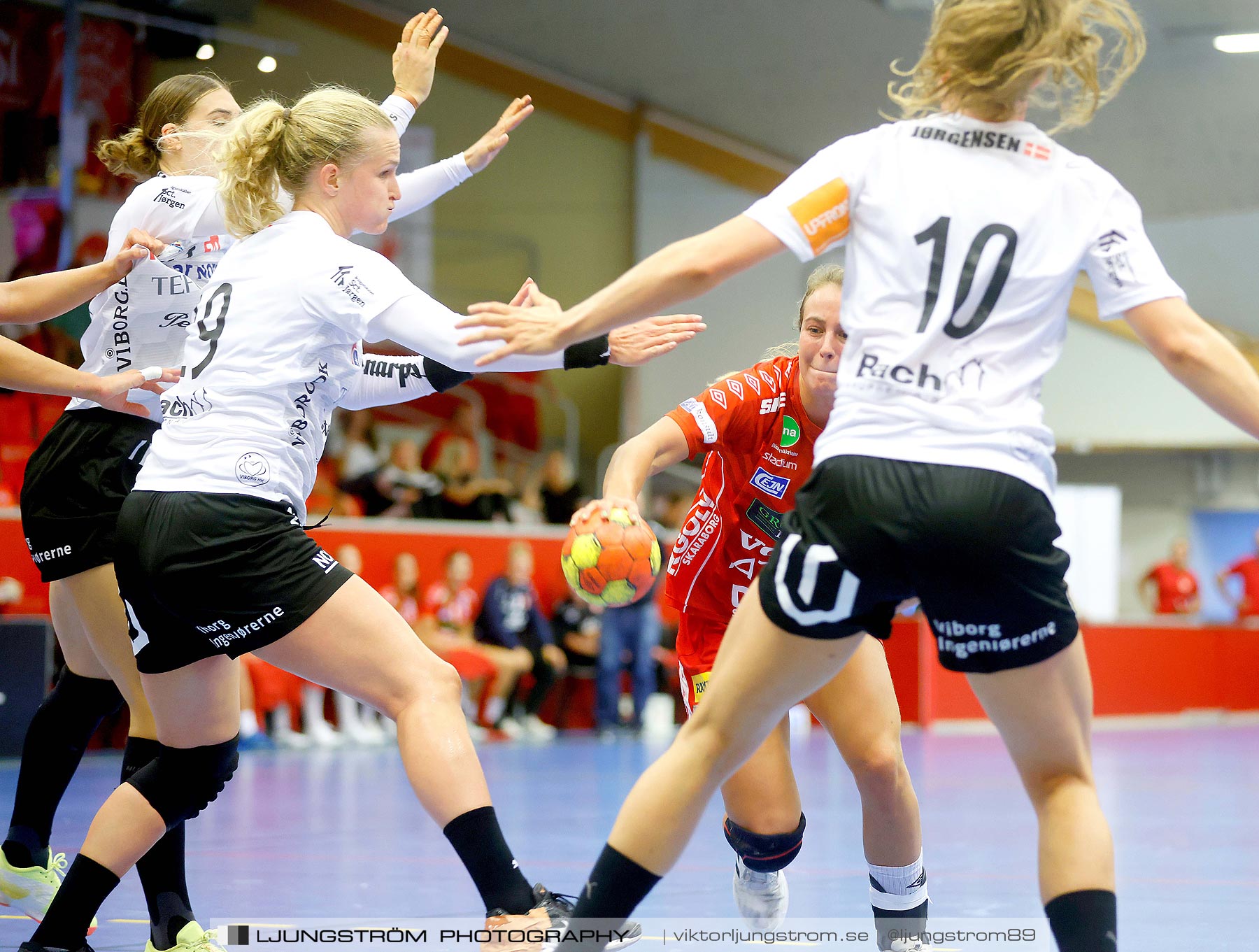 Annliz Cup Superelit Skövde HF-Viborg HK 21-36,dam,Skövde Idrottshall,Skövde,Sverige,Handboll,,2021,264748