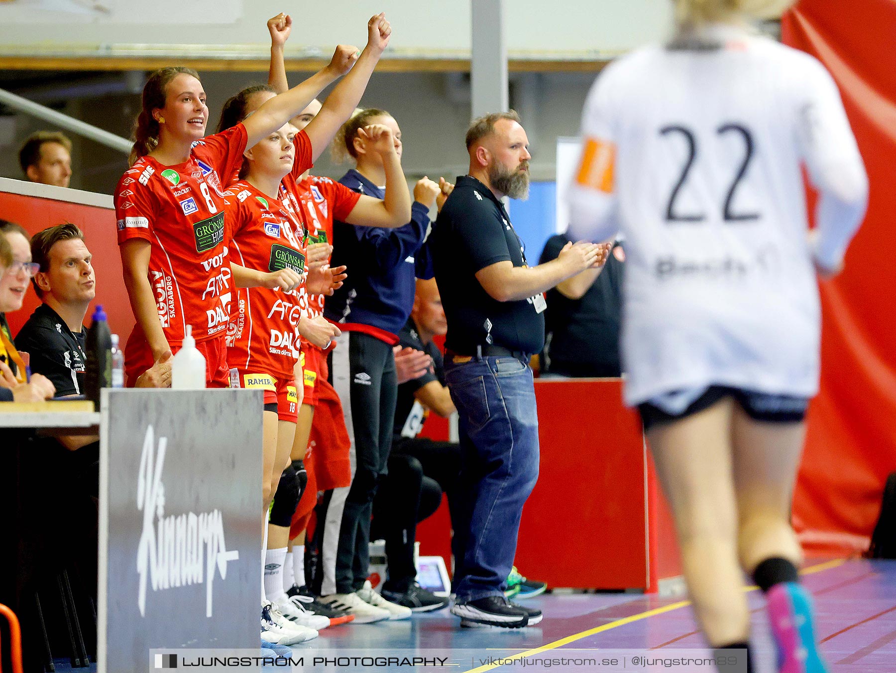 Annliz Cup Superelit Skövde HF-Viborg HK 21-36,dam,Skövde Idrottshall,Skövde,Sverige,Handboll,,2021,264777