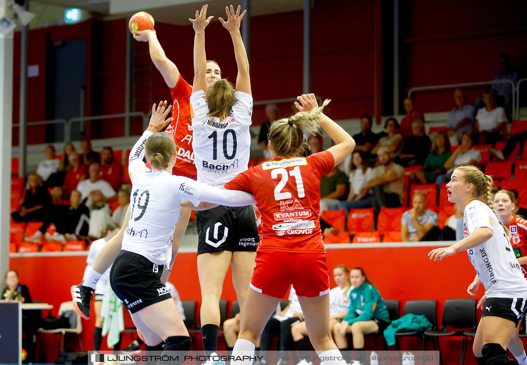 Annliz Cup Superelit Skövde HF-Viborg HK 21-36,dam,Skövde Idrottshall,Skövde,Sverige,Handboll,,2021,264809