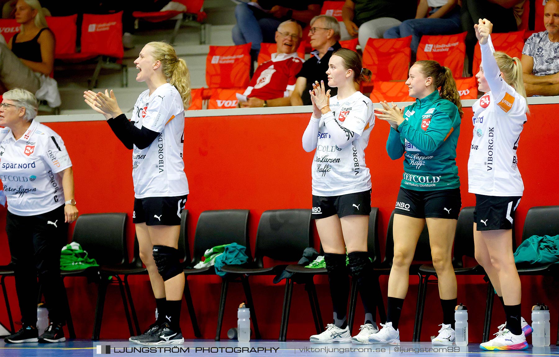 Annliz Cup Superelit Skövde HF-Viborg HK 21-36,dam,Skövde Idrottshall,Skövde,Sverige,Handboll,,2021,264814