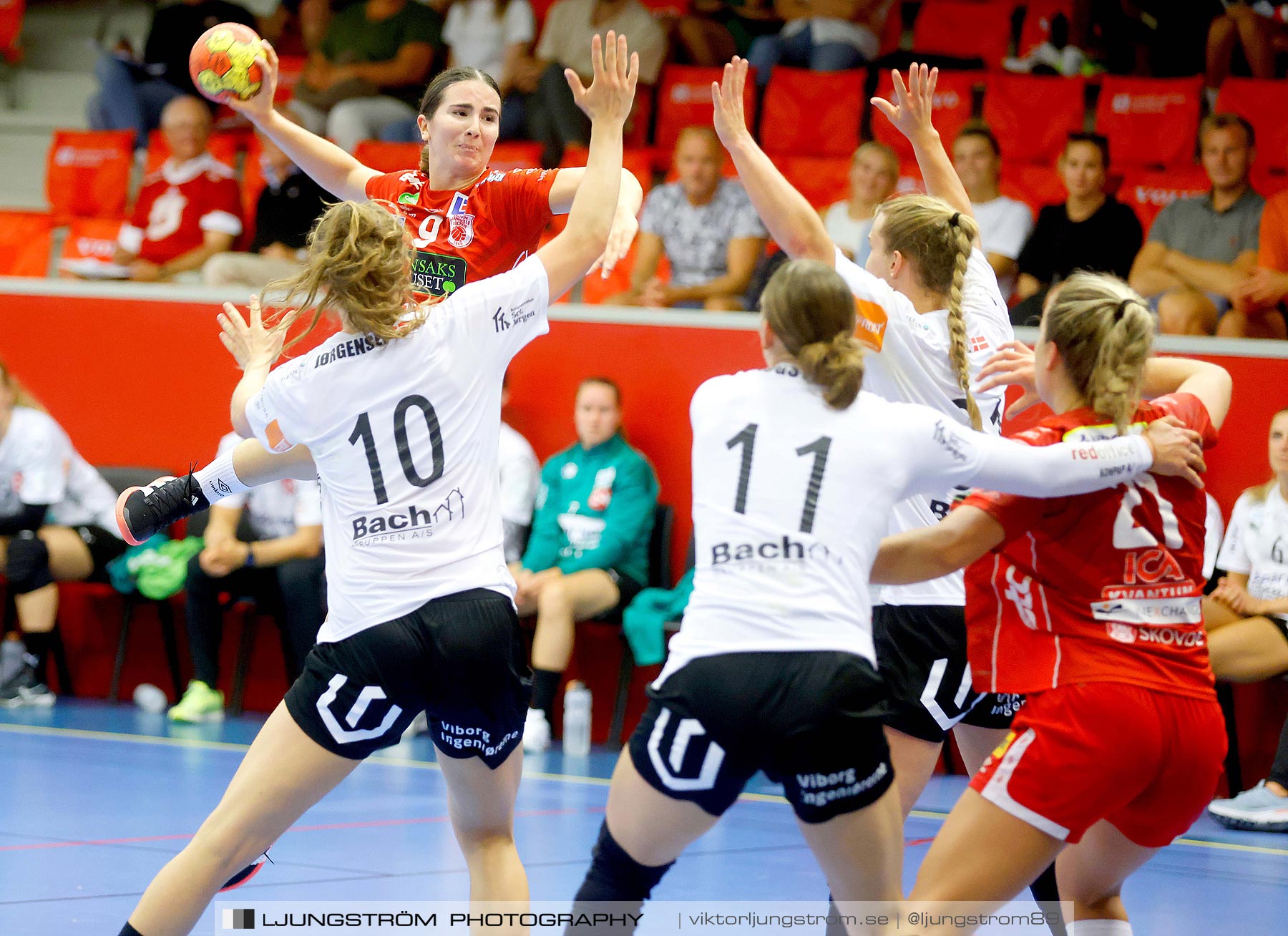 Annliz Cup Superelit Skövde HF-Viborg HK 21-36,dam,Skövde Idrottshall,Skövde,Sverige,Handboll,,2021,264825