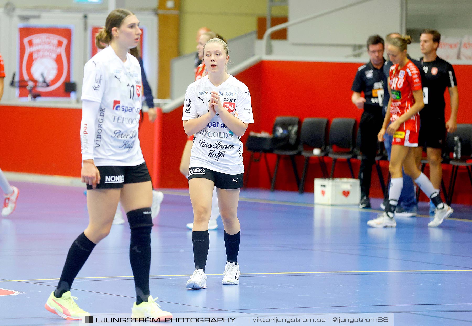 Annliz Cup Superelit Skövde HF-Viborg HK 21-36,dam,Skövde Idrottshall,Skövde,Sverige,Handboll,,2021,264829