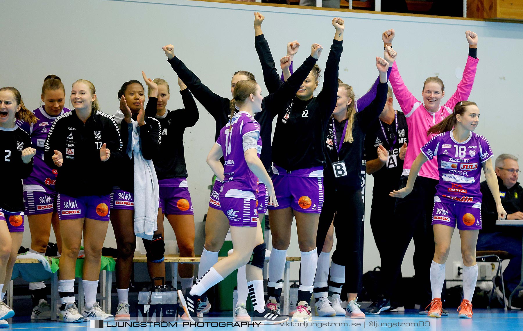 ATG Svenska Cupen Skara HF-IF Hallby HK 1/8-final 2 35-27,dam,Skara Idrottshall,Skara,Sverige,Handboll,,2021,265192