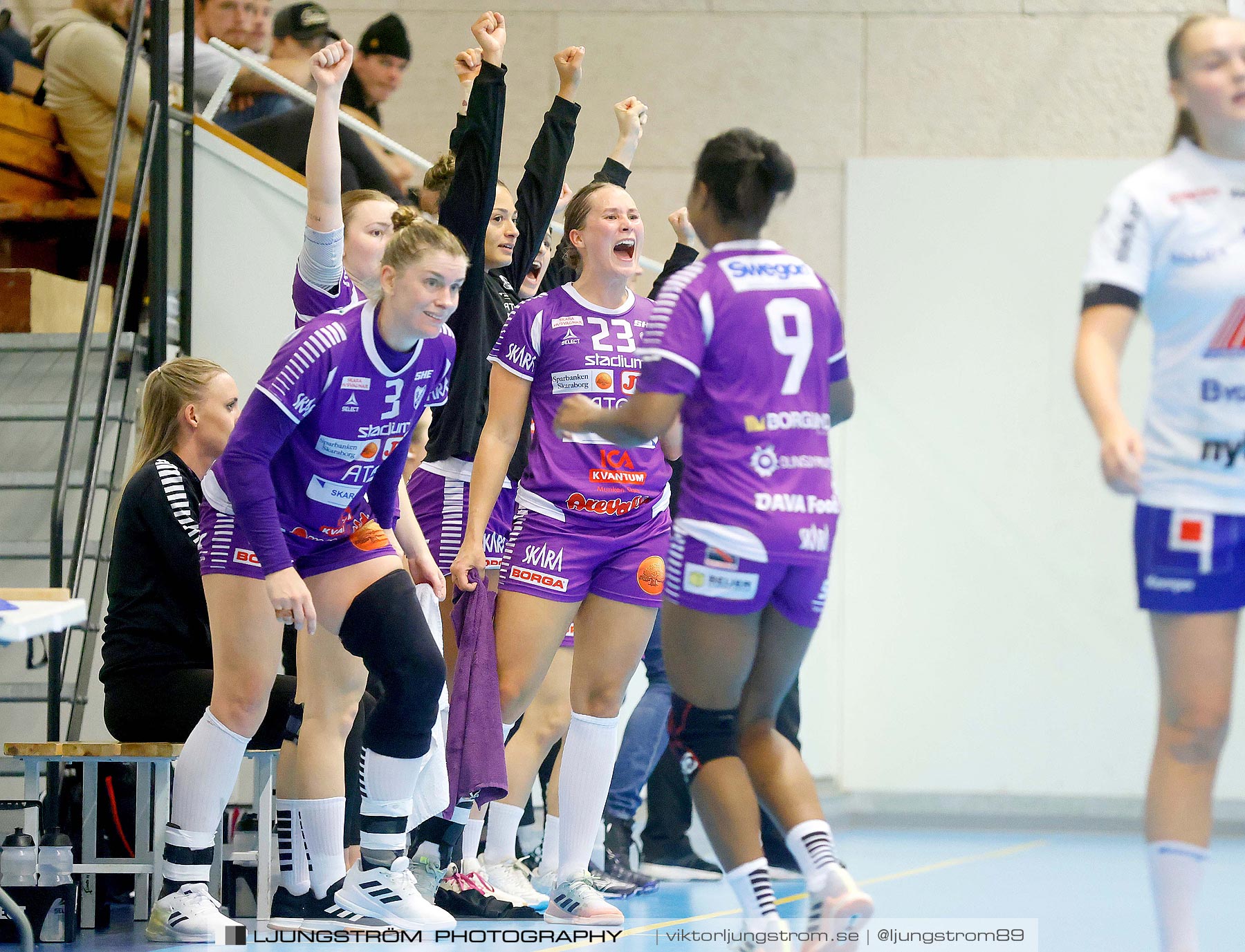 ATG Svenska Cupen Skara HF-IF Hallby HK 1/8-final 2 35-27,dam,Skara Idrottshall,Skara,Sverige,Handboll,,2021,265345