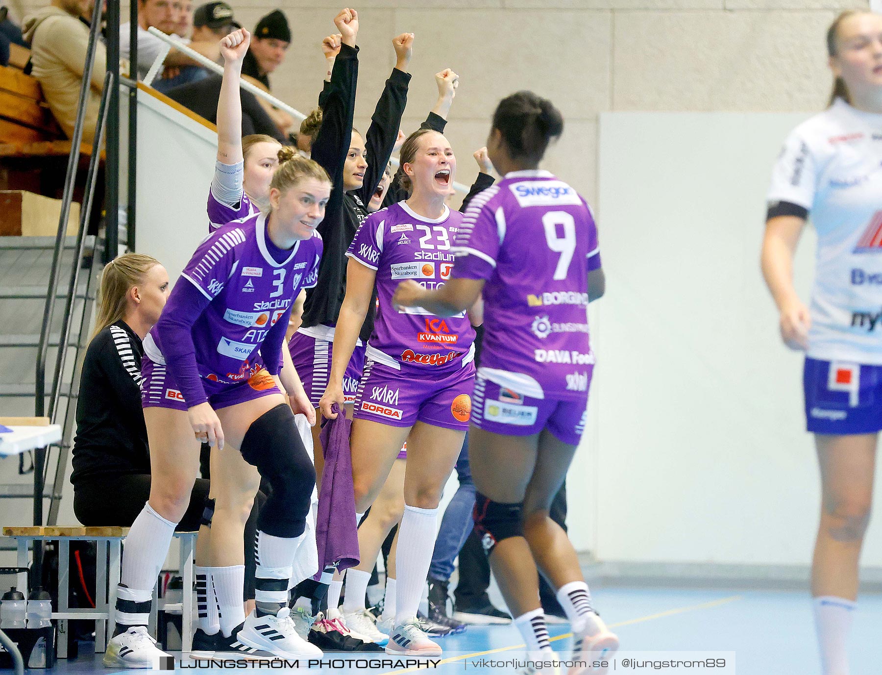 ATG Svenska Cupen Skara HF-IF Hallby HK 1/8-final 2 35-27,dam,Skara Idrottshall,Skara,Sverige,Handboll,,2021,265345