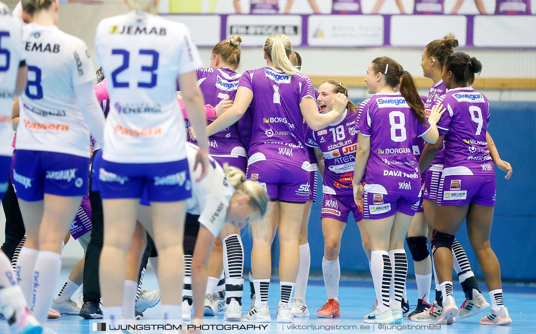 ATG Svenska Cupen Skara HF-IF Hallby HK 1/8-final 2 35-27,dam,Skara Idrottshall,Skara,Sverige,Handboll,,2021,265390