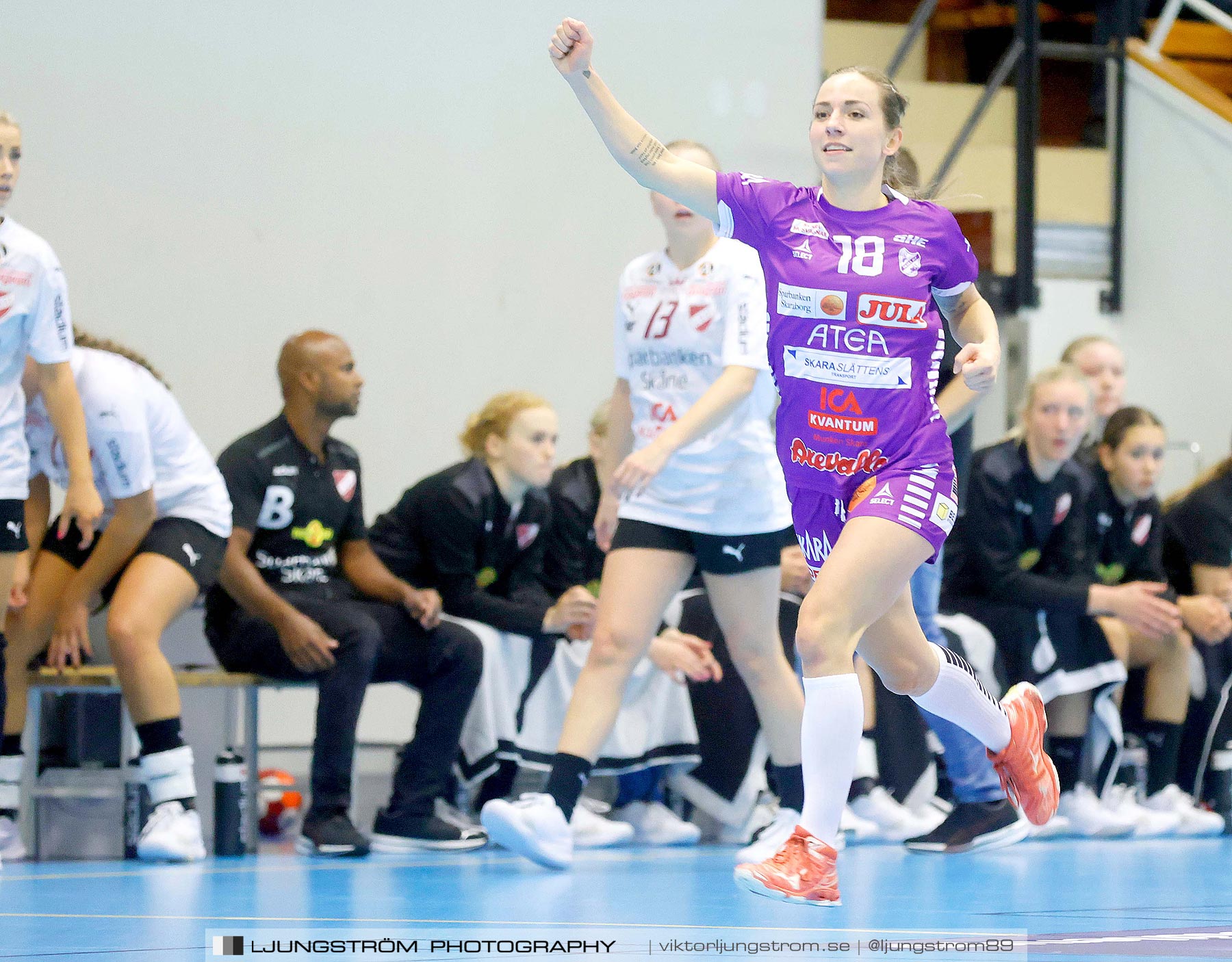 Skara HF-Lugi HF 28-33,dam,Skara Idrottshall,Skara,Sverige,Handboll,,2021,265695