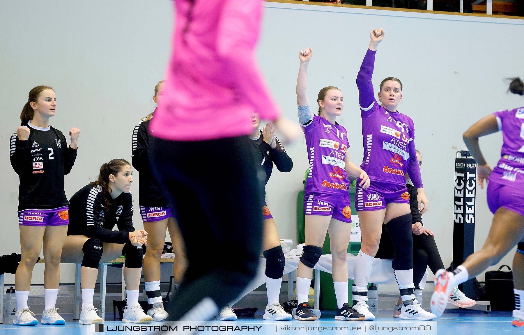 Skara HF-Lugi HF 28-33,dam,Skara Idrottshall,Skara,Sverige,Handboll,,2021,265717