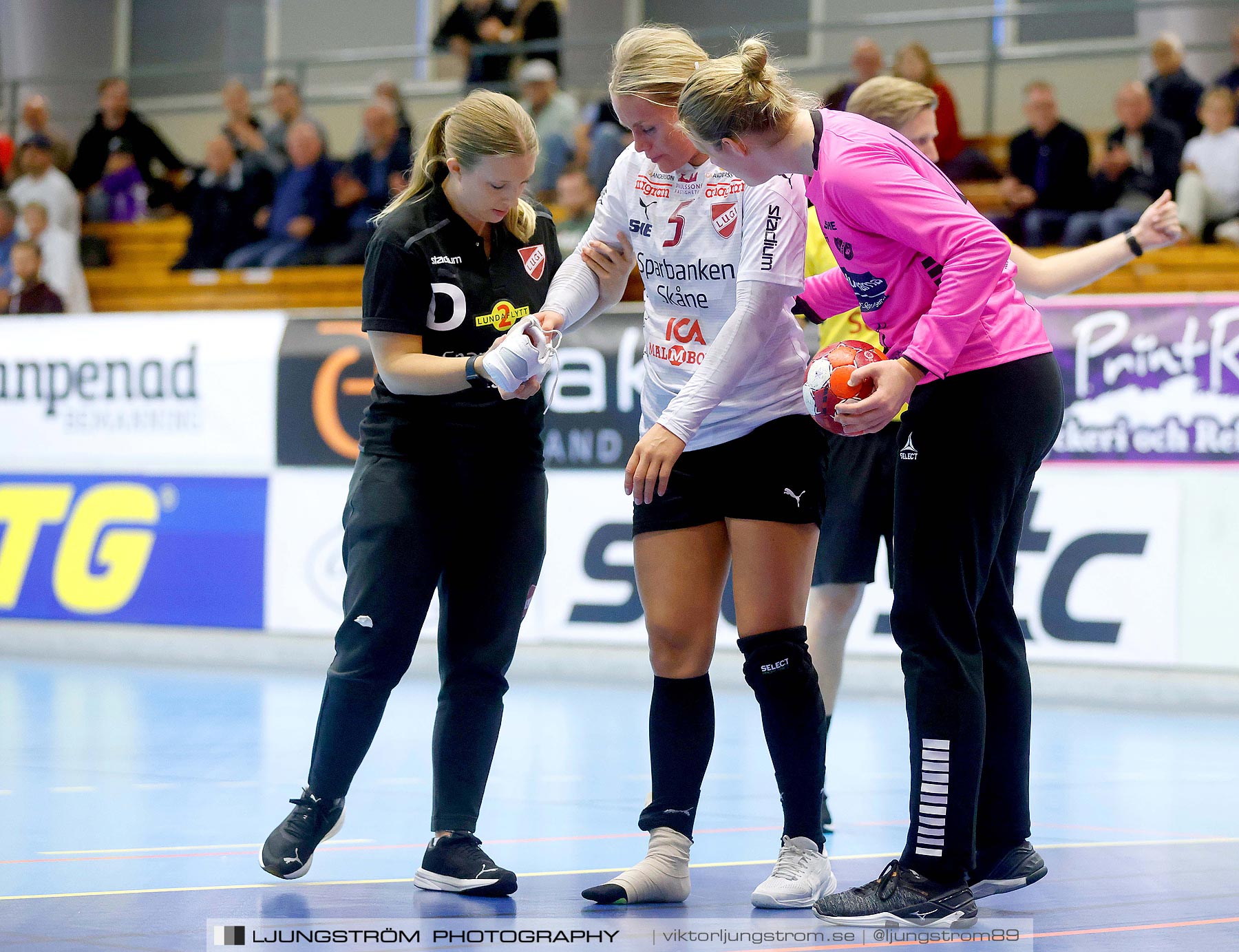 Skara HF-Lugi HF 28-33,dam,Skara Idrottshall,Skara,Sverige,Handboll,,2021,265736