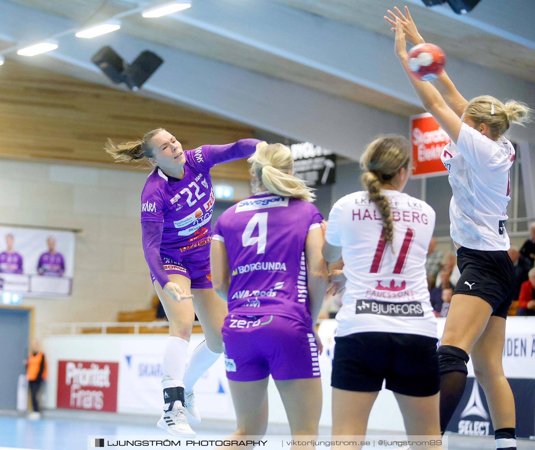 Skara HF-Lugi HF 28-33,dam,Skara Idrottshall,Skara,Sverige,Handboll,,2021,265790