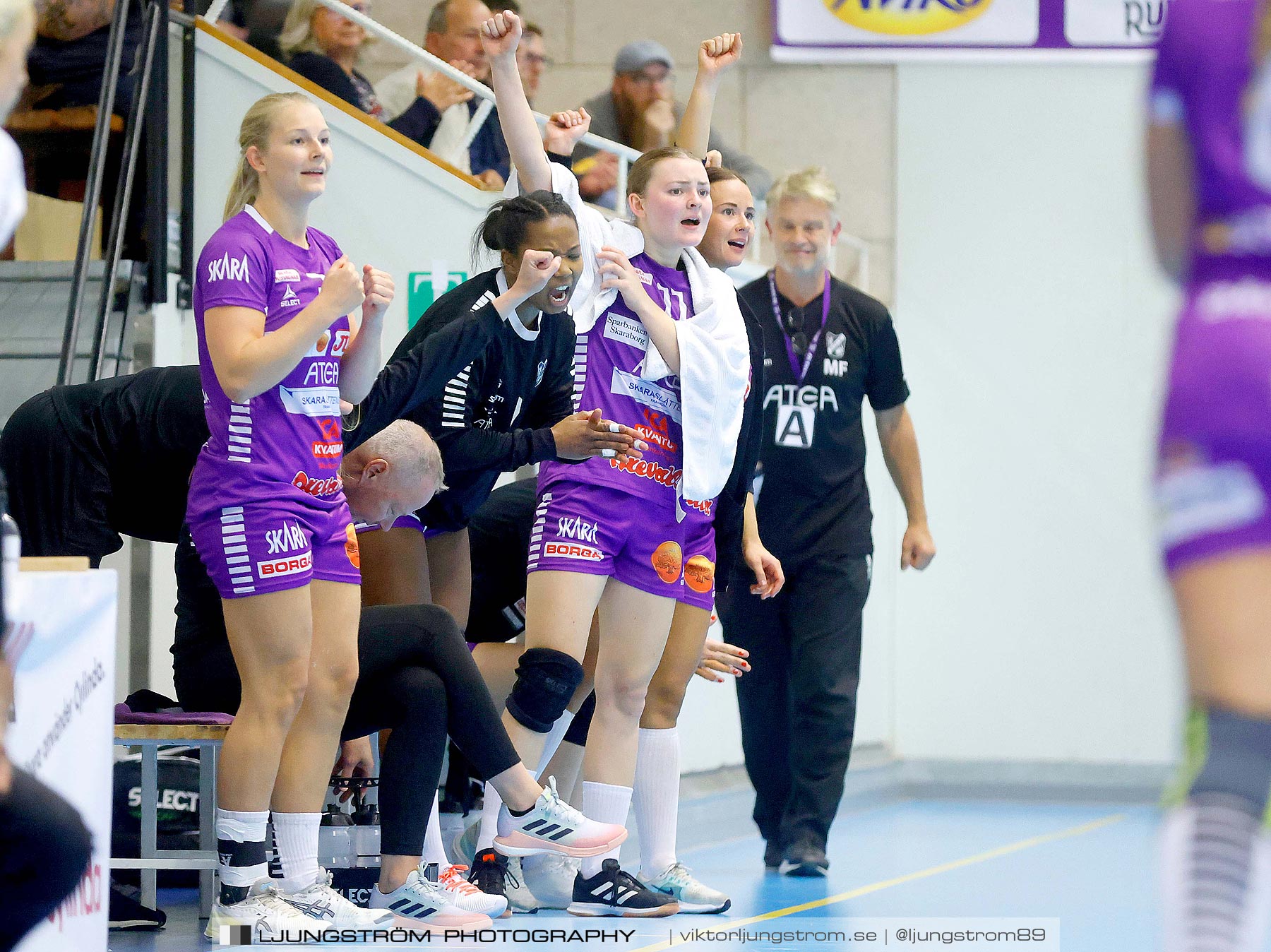 Skara HF-Lugi HF 28-33,dam,Skara Idrottshall,Skara,Sverige,Handboll,,2021,265791