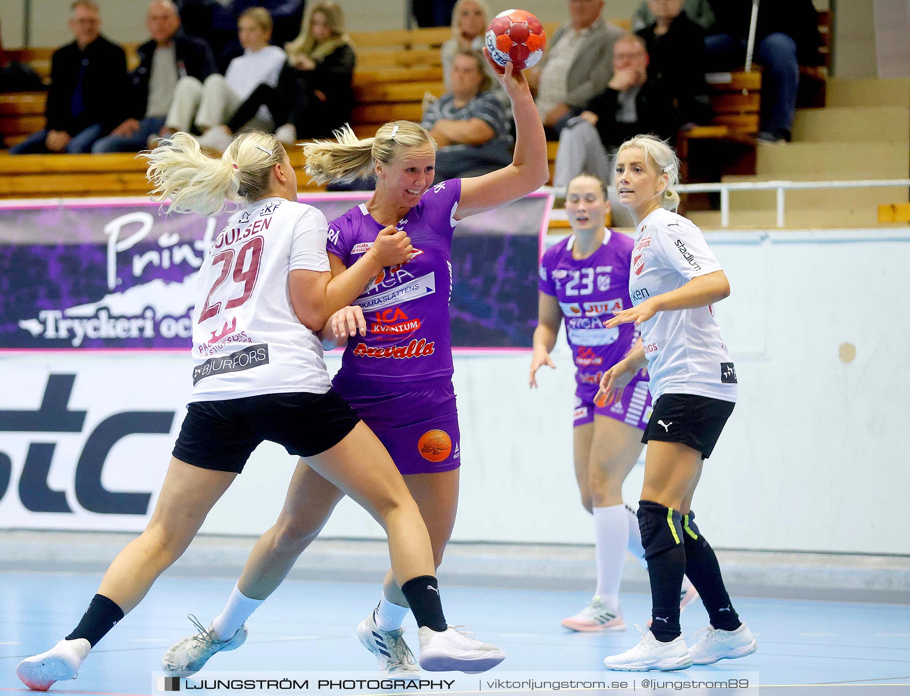 Skara HF-Lugi HF 28-33,dam,Skara Idrottshall,Skara,Sverige,Handboll,,2021,265864