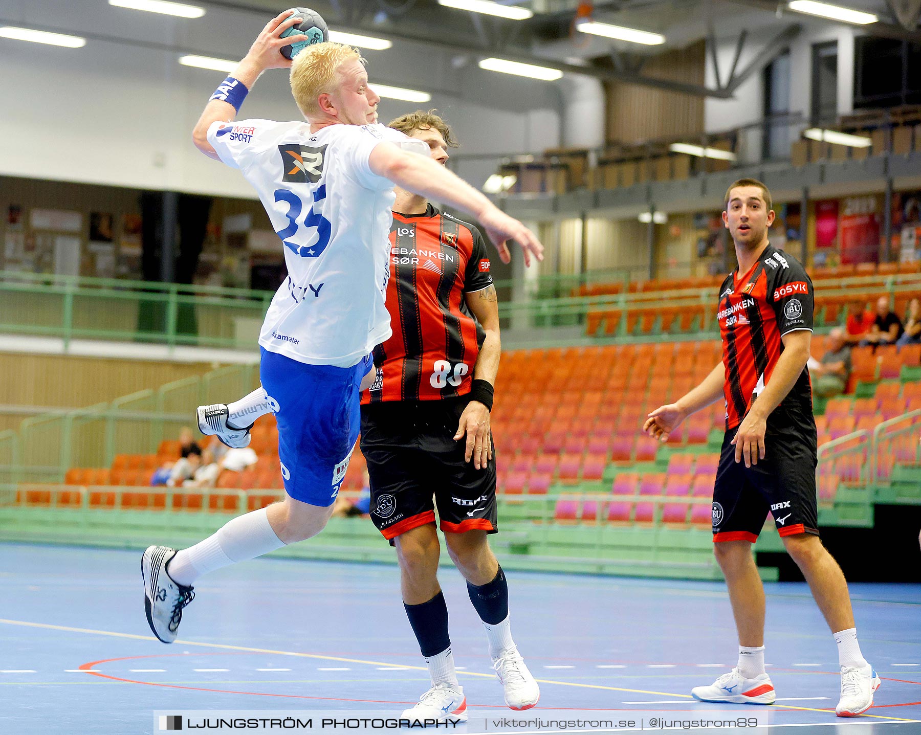 Försäsongsturnering IFK Skövde HK-ØIF Arendal 31-30,herr,Arena Skövde,Skövde,Sverige,Handboll,,2021,267861