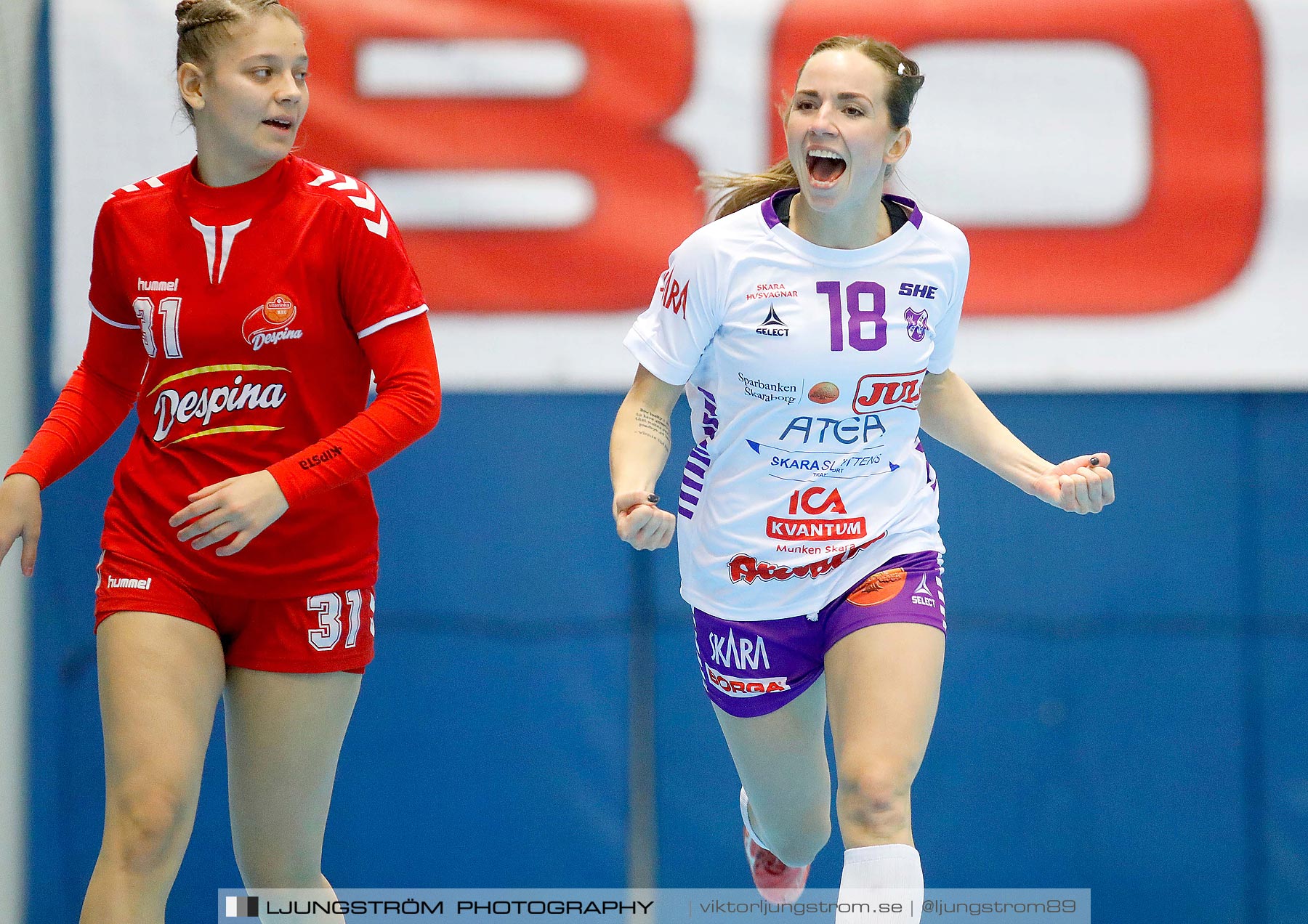 EHF European Cup ZRK Despina-Skara HF 10-37,dam,Skara Idrottshall,Skara,Sverige,Handboll,,2021,269643