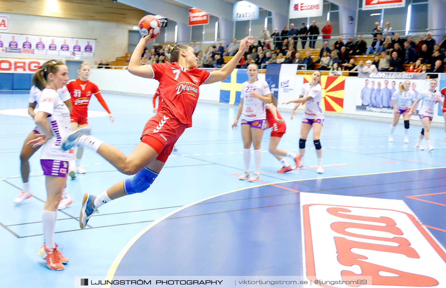 EHF European Cup ZRK Despina-Skara HF 10-37,dam,Skara Idrottshall,Skara,Sverige,Handboll,,2021,269739