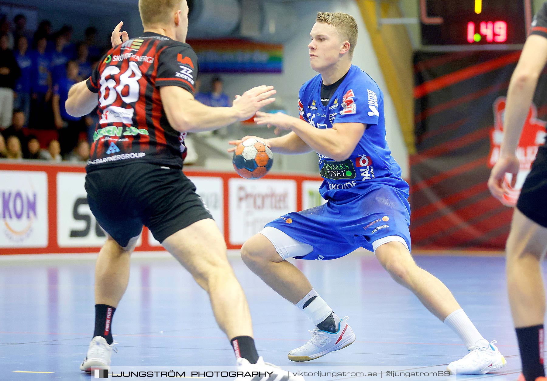 HK Country-HK Skövde 24-27,herr,Skövde Idrottshall,Skövde,Sverige,Handboll,,2021,271436