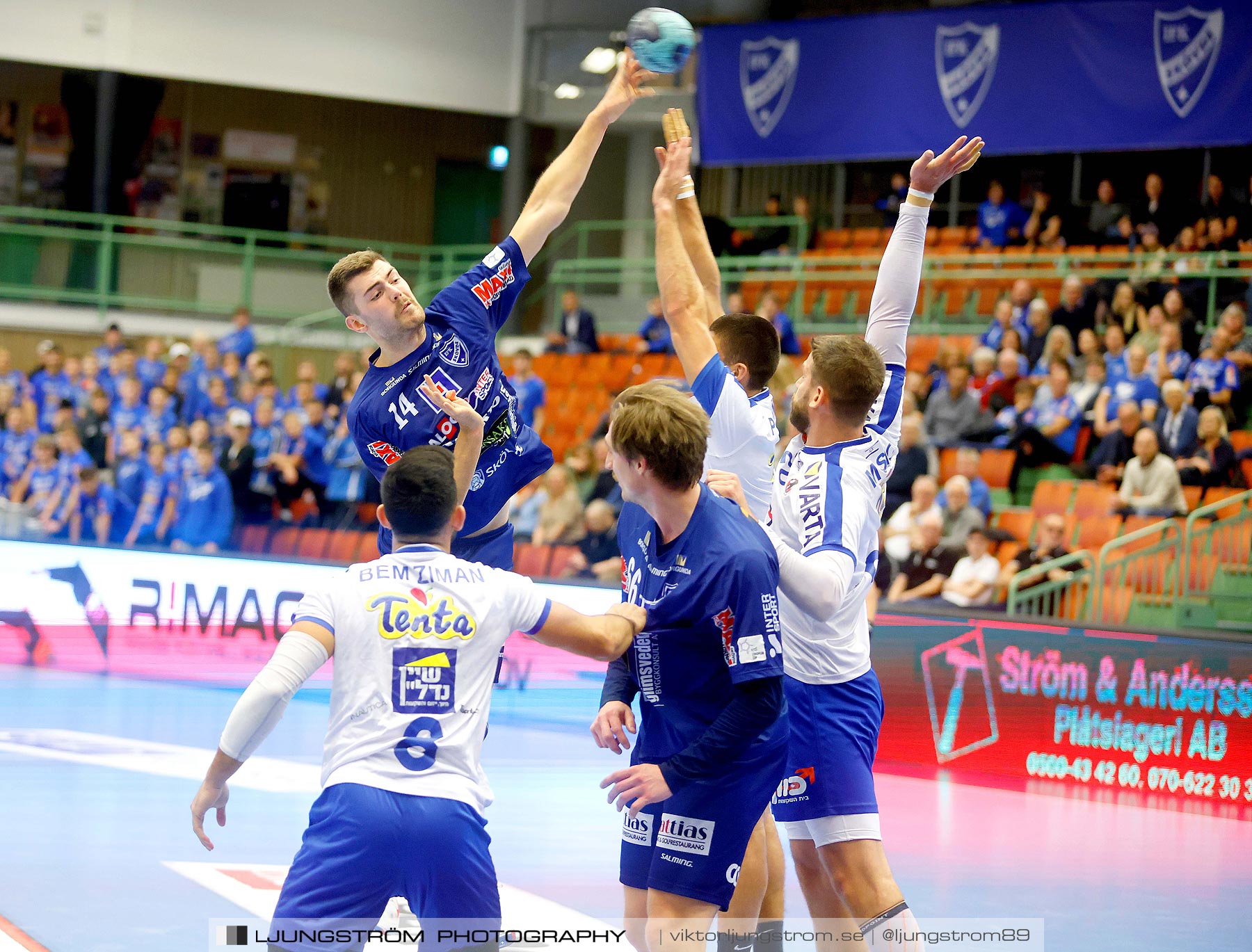 EHF European Cup IFK Skövde HK-AS SGS Ramhat Hashron 35-29,herr,Arena Skövde,Skövde,Sverige,Handboll,,2021,271611