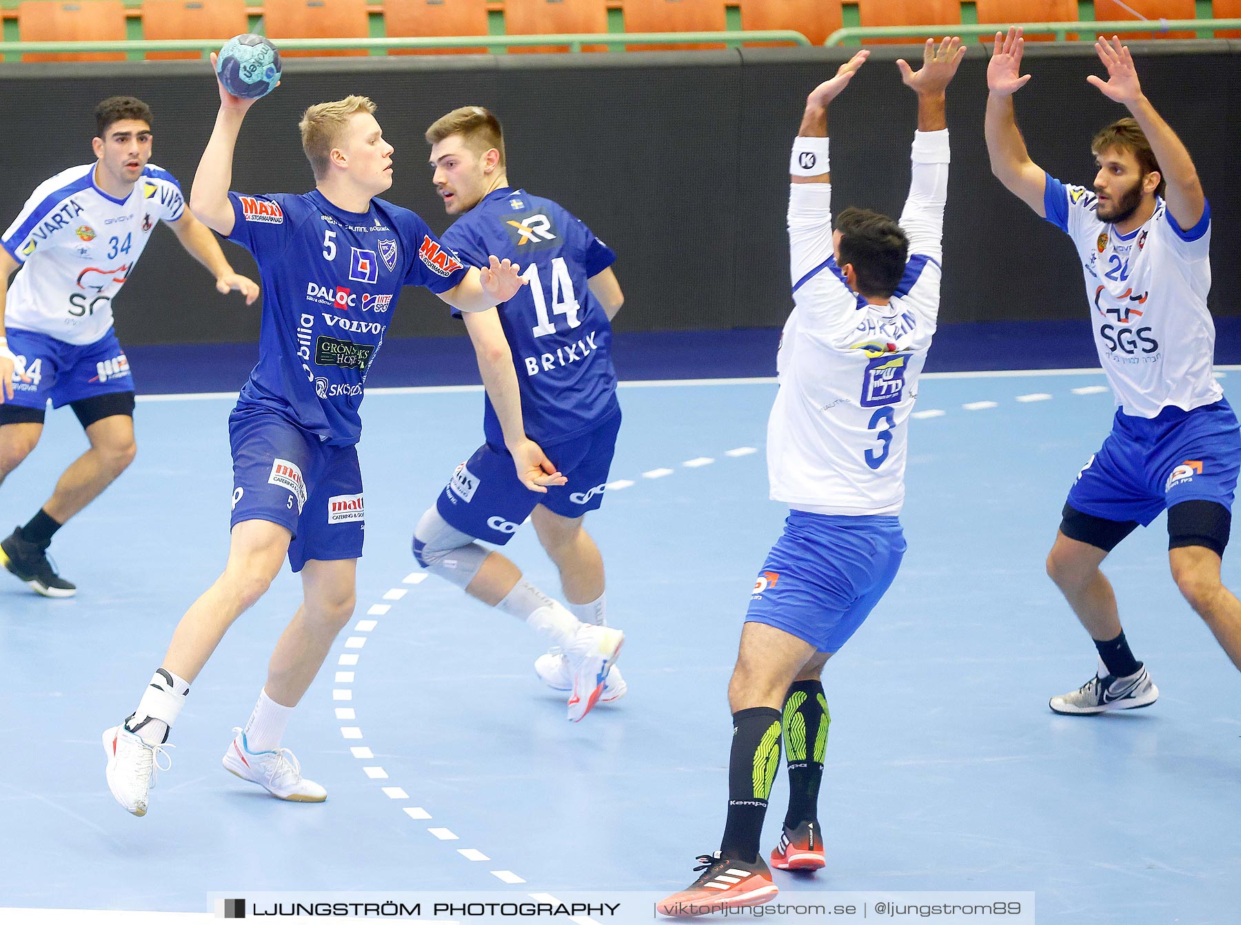 EHF European Cup IFK Skövde HK-AS SGS Ramhat Hashron 35-29,herr,Arena Skövde,Skövde,Sverige,Handboll,,2021,271631