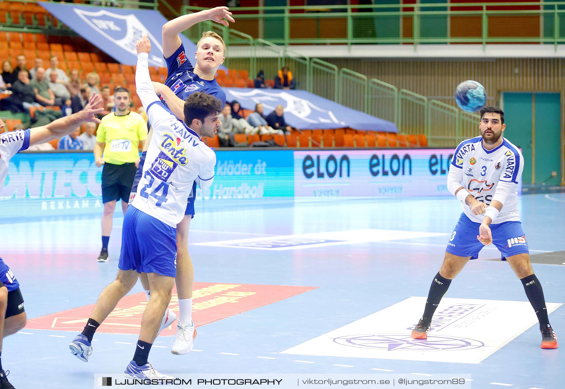 EHF European Cup IFK Skövde HK-AS SGS Ramhat Hashron 35-29,herr,Arena Skövde,Skövde,Sverige,Handboll,,2021,271741