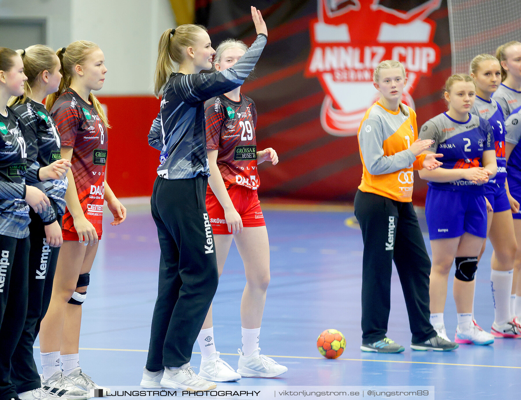 USM F16 Steg 3 Skövde HF Vit F06-IF Hallby HK 2 16-10,dam,Skövde Idrottshall,Skövde,Sverige,Ungdoms-SM,Handboll,2022,272699