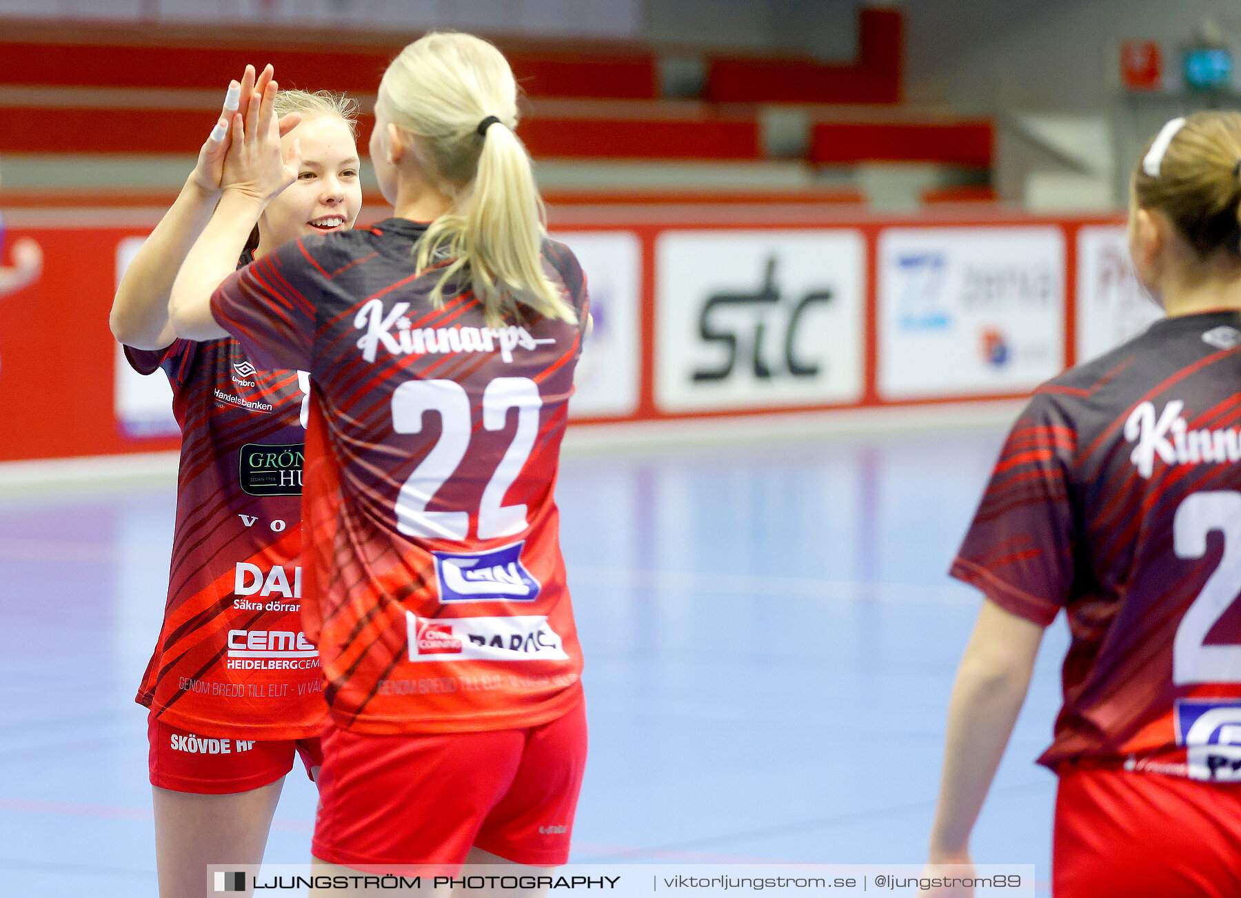 USM F16 Steg 3 Skövde HF Vit F06-IF Hallby HK 2 16-10,dam,Skövde Idrottshall,Skövde,Sverige,Ungdoms-SM,Handboll,2022,272701