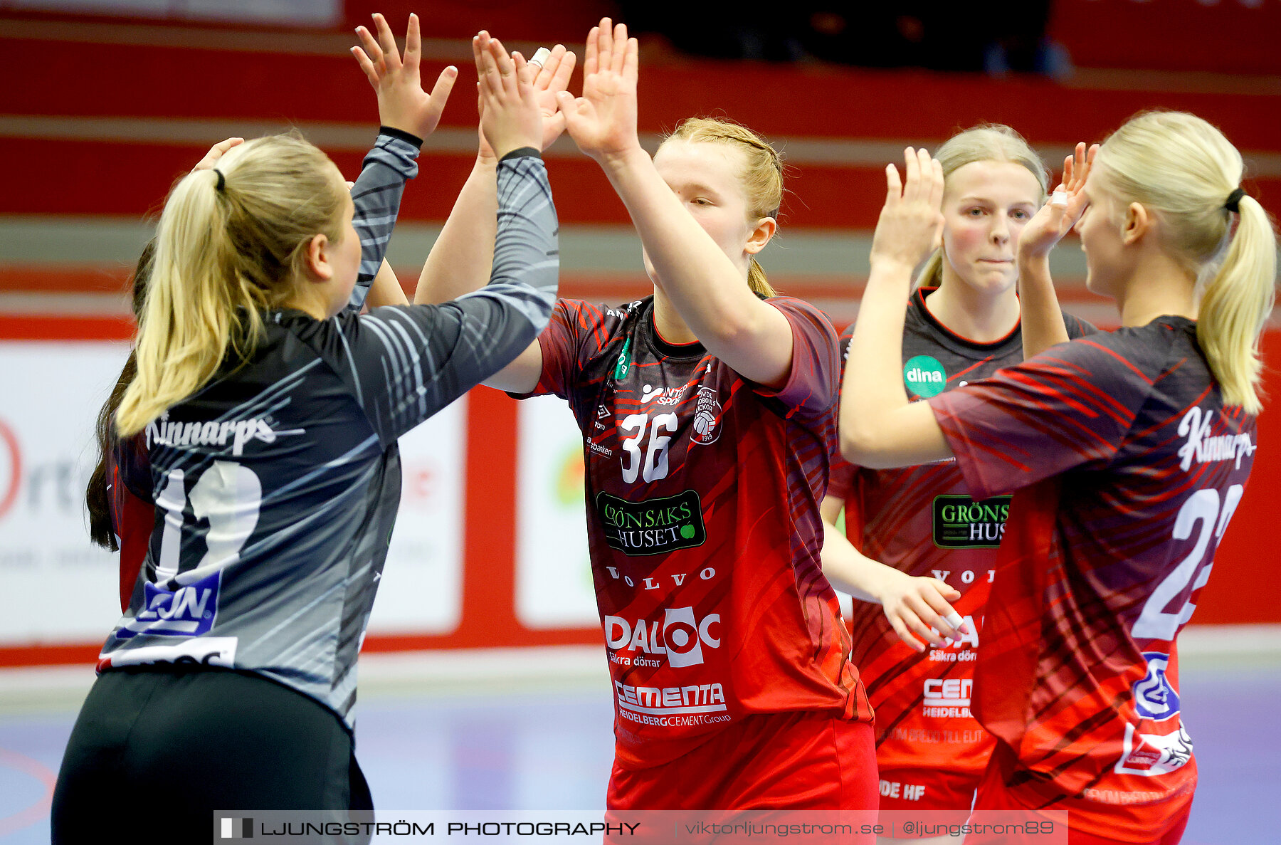 USM F16 Steg 3 Skövde HF Vit F06-IF Hallby HK 2 16-10,dam,Skövde Idrottshall,Skövde,Sverige,Ungdoms-SM,Handboll,2022,272702